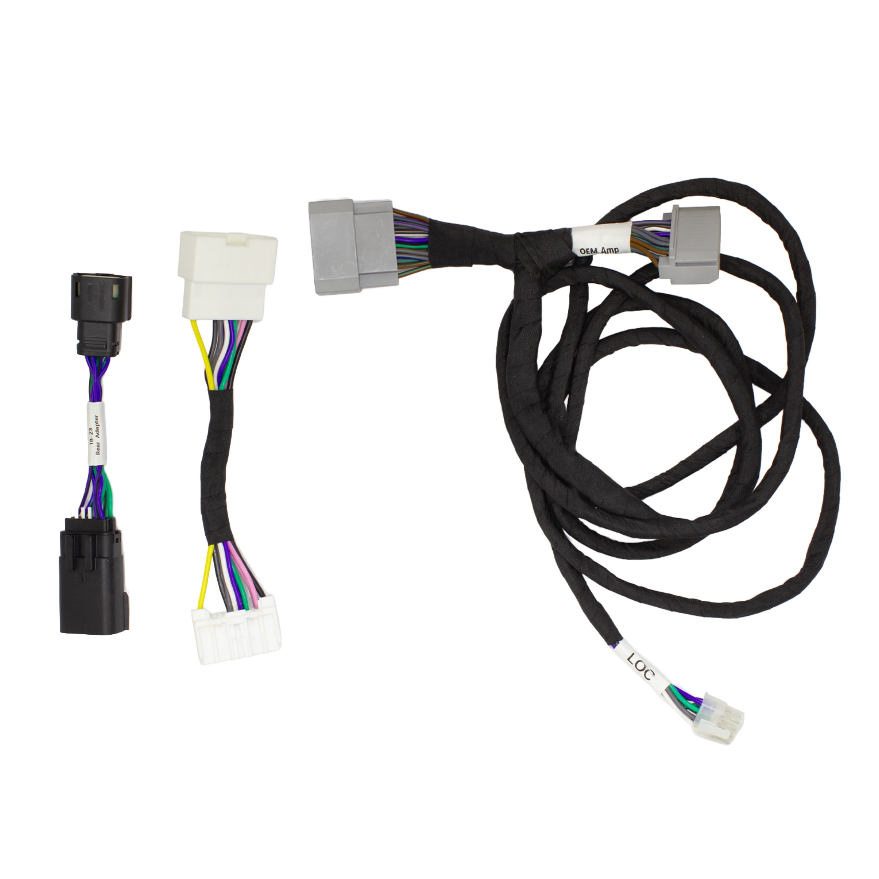 MB Quart MBQJ-AMP-ACC-1 LOC Kit for 2018-2025+ Jeep JL and JT Include LOC, Amp bracket and Harness