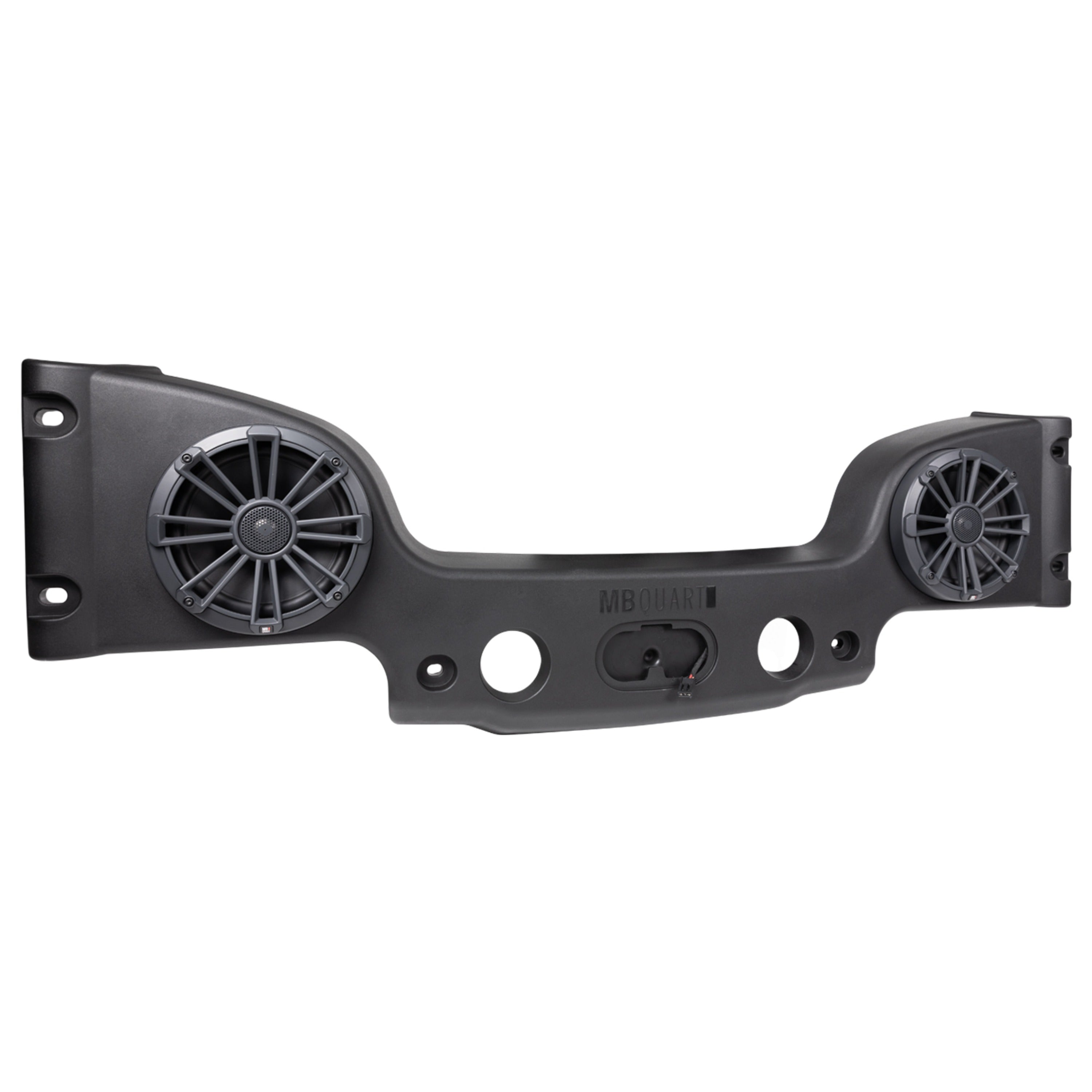 MB Quart MBQJK-28C Jeep Wrangler (JK) Tuned Rear Overhead Soundbar with Two 8 Inch Coaxial Speakers - RGB LED Lighting