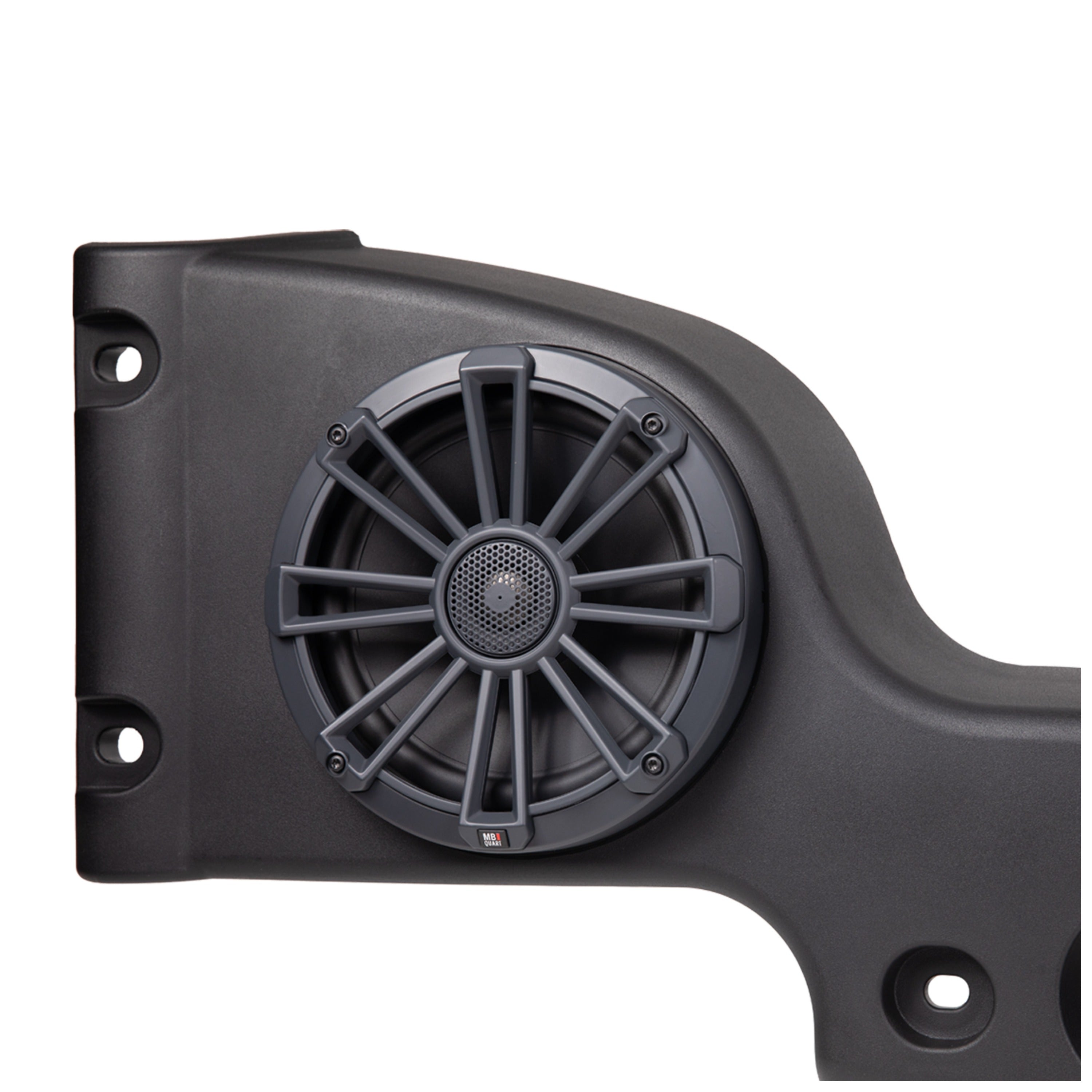 MB Quart MBQJK-28C Jeep Wrangler (JK) Tuned Rear Overhead Soundbar with Two 8 Inch Coaxial Speakers - RGB LED Lighting