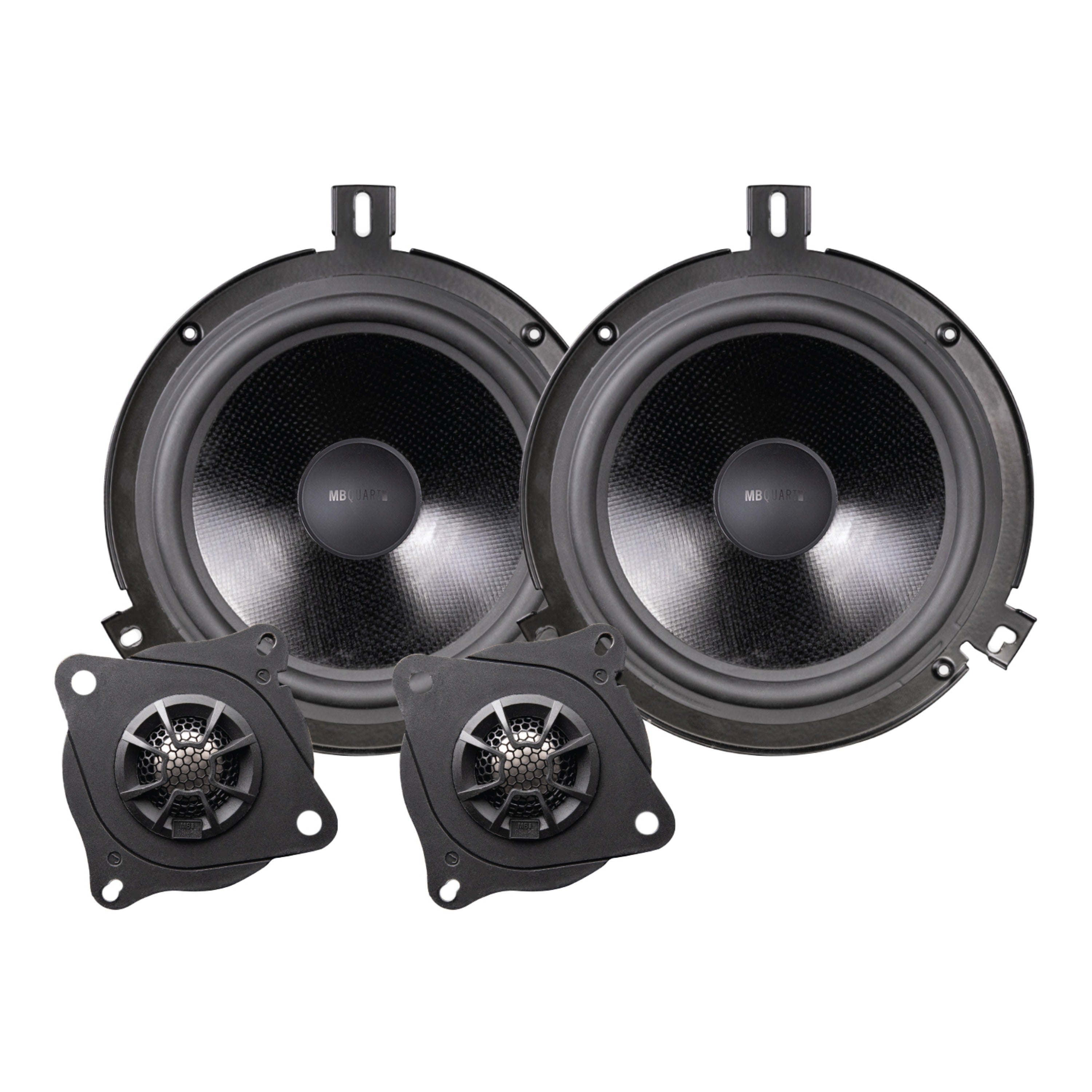 MB Quart MBQJK-STG2AH-1 Jeep Wrangler (JK) Two Speaker 800 Watt STAGE 2 OEM Audio System Upgrade