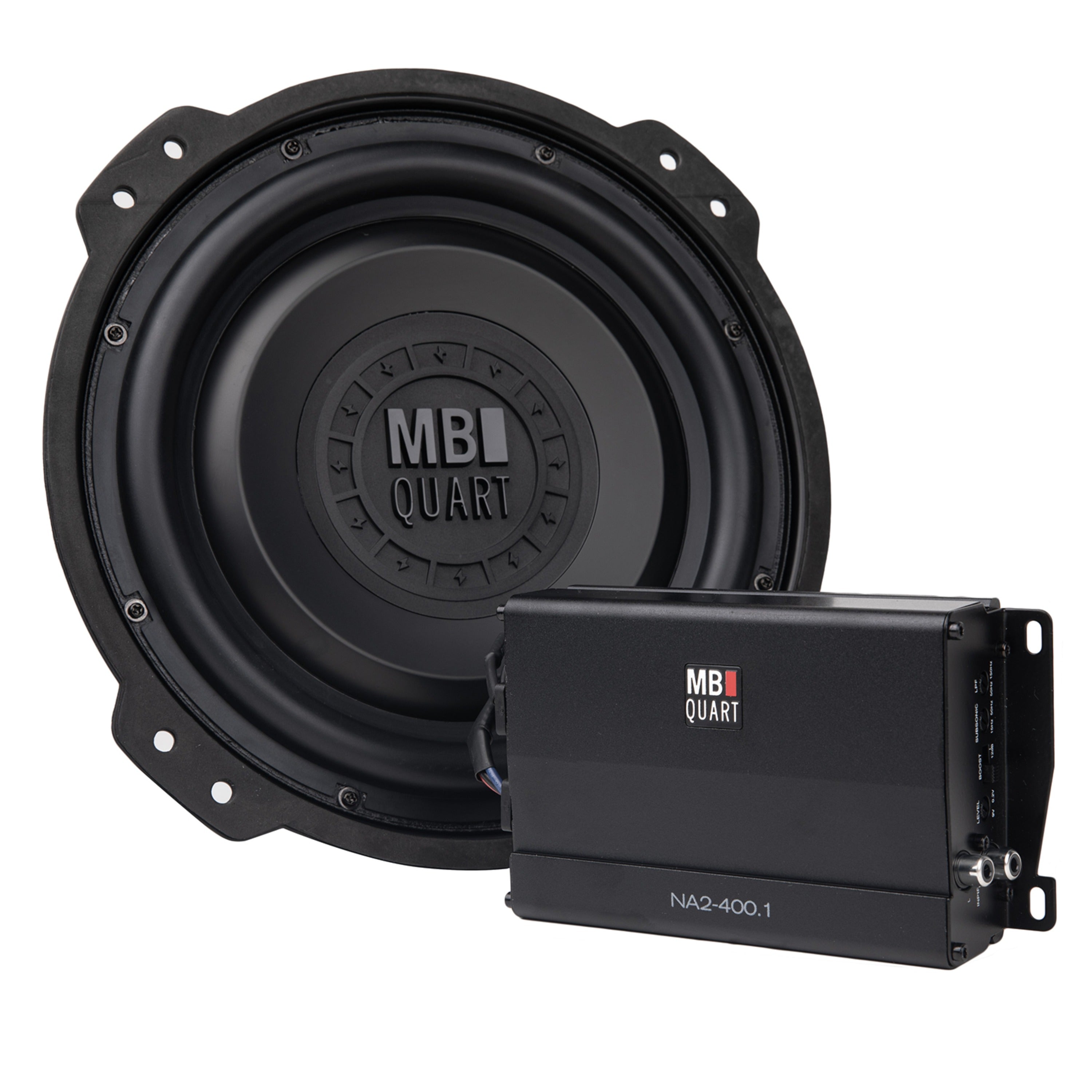 MB Quart MBQJL-SUBR-1 Jeep Wrangler (JL) 2018 - Current 400 Watt OEM Premium 10 Inch Subwoofer Upgrade.
