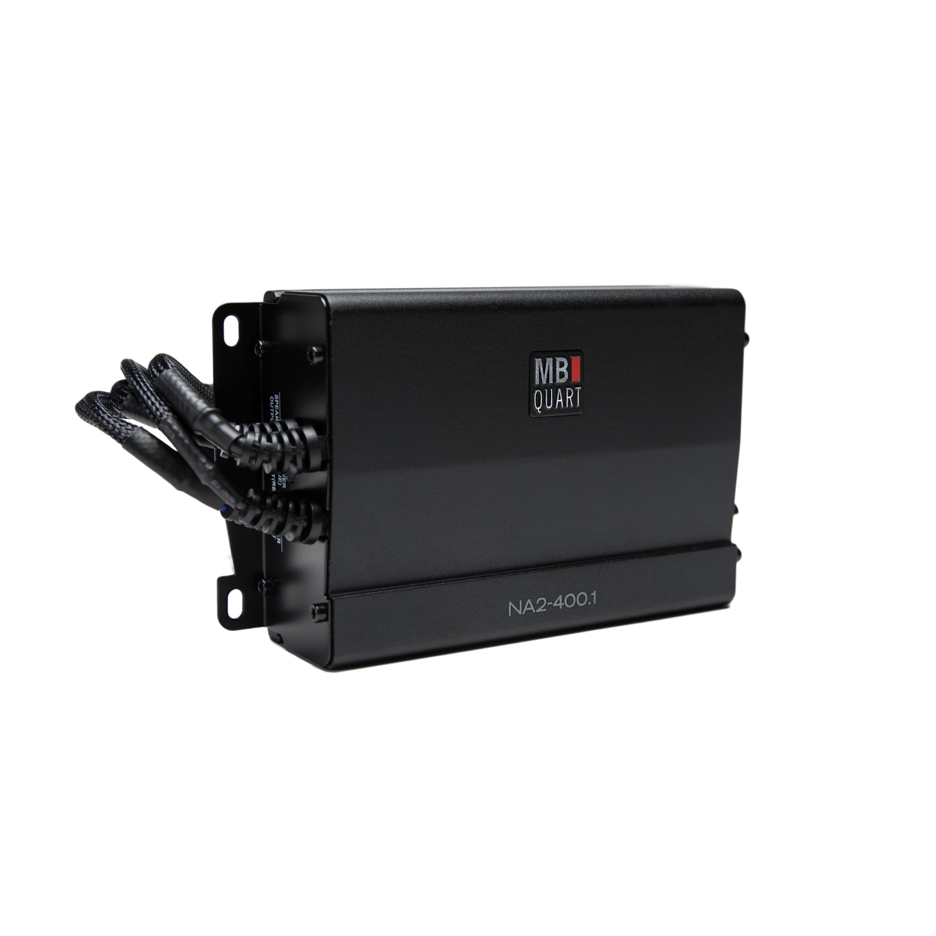 MB Quart MBQJT-SUBA-1 Jeep Gladiator (JT) Tuned Audio Package: 400 Watt Amplifier and Dual 8" Underseat Subwoofer System.