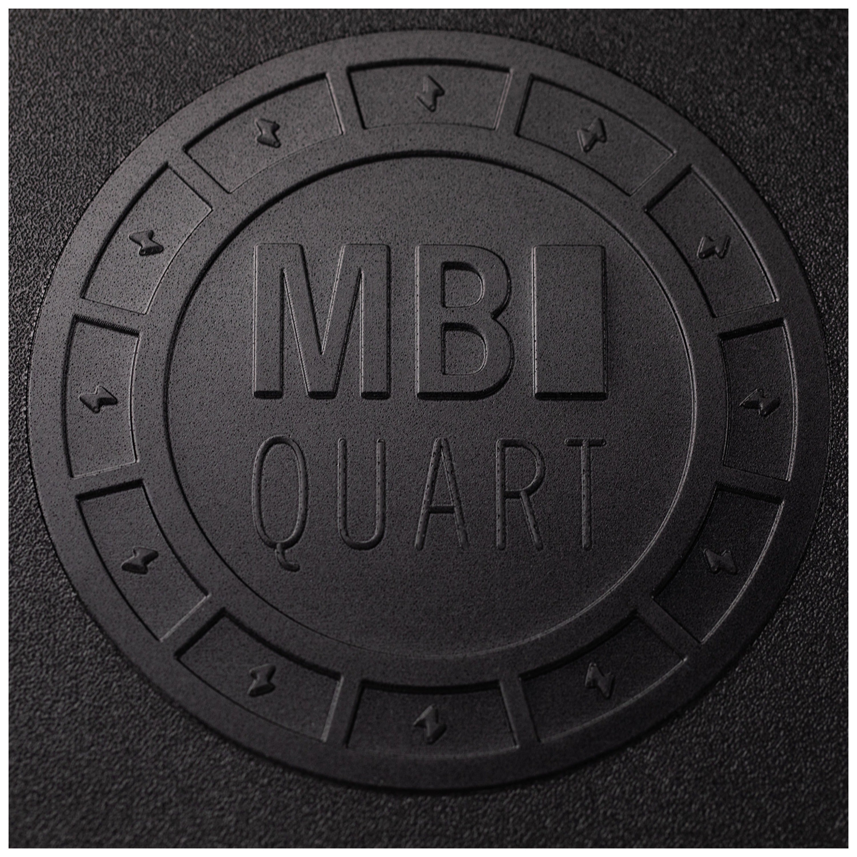 MB Quart MBQJT-SUBA-1 Jeep Gladiator (JT) Tuned Audio Package: 400 Watt Amplifier and Dual 8" Underseat Subwoofer System.