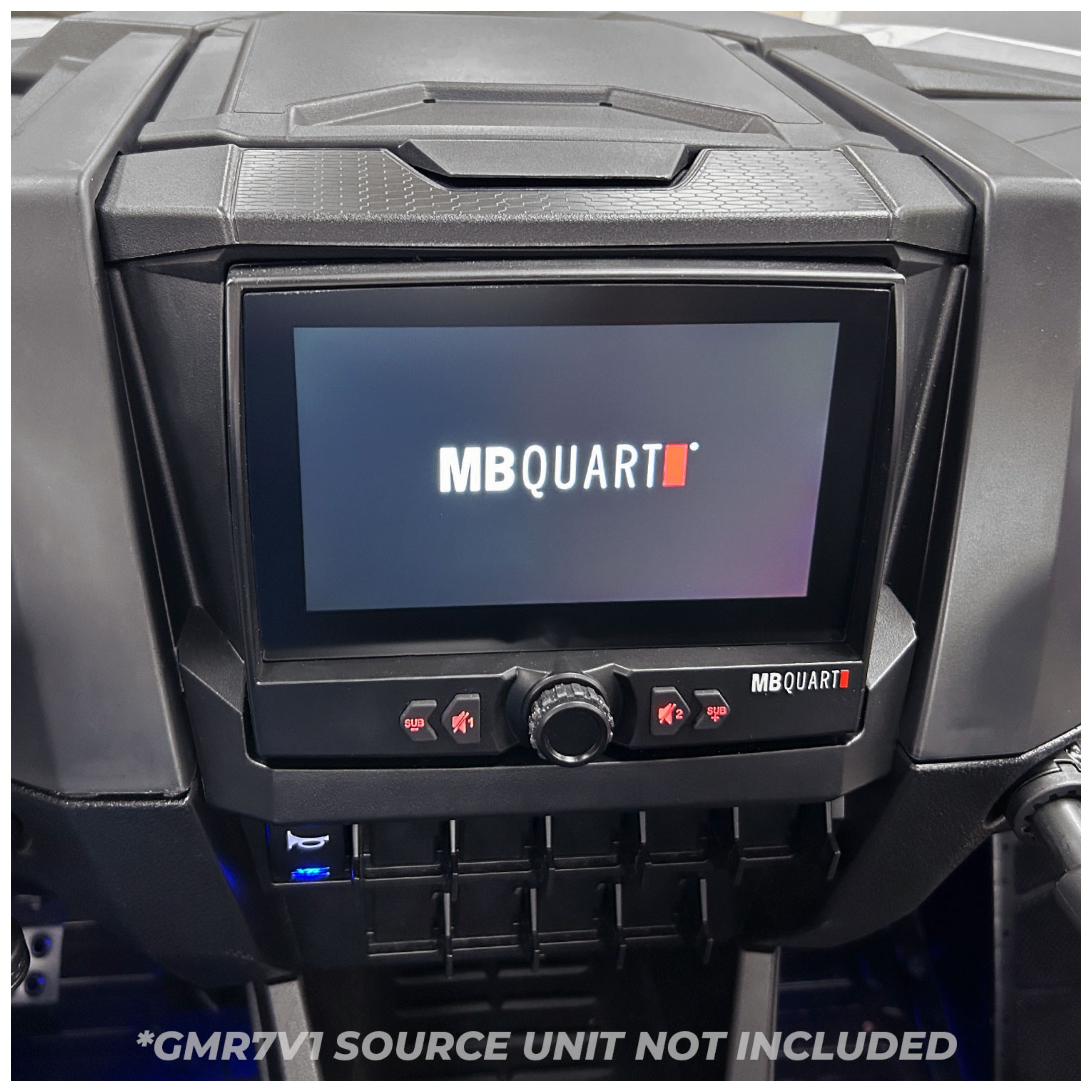 MB Quart MBQRP-DASH-1 Polaris RZR Pro XP / Pro R / Turbo R - Install kit for GMR-7V1 Source Unit (GMR-7V1 sold separately)