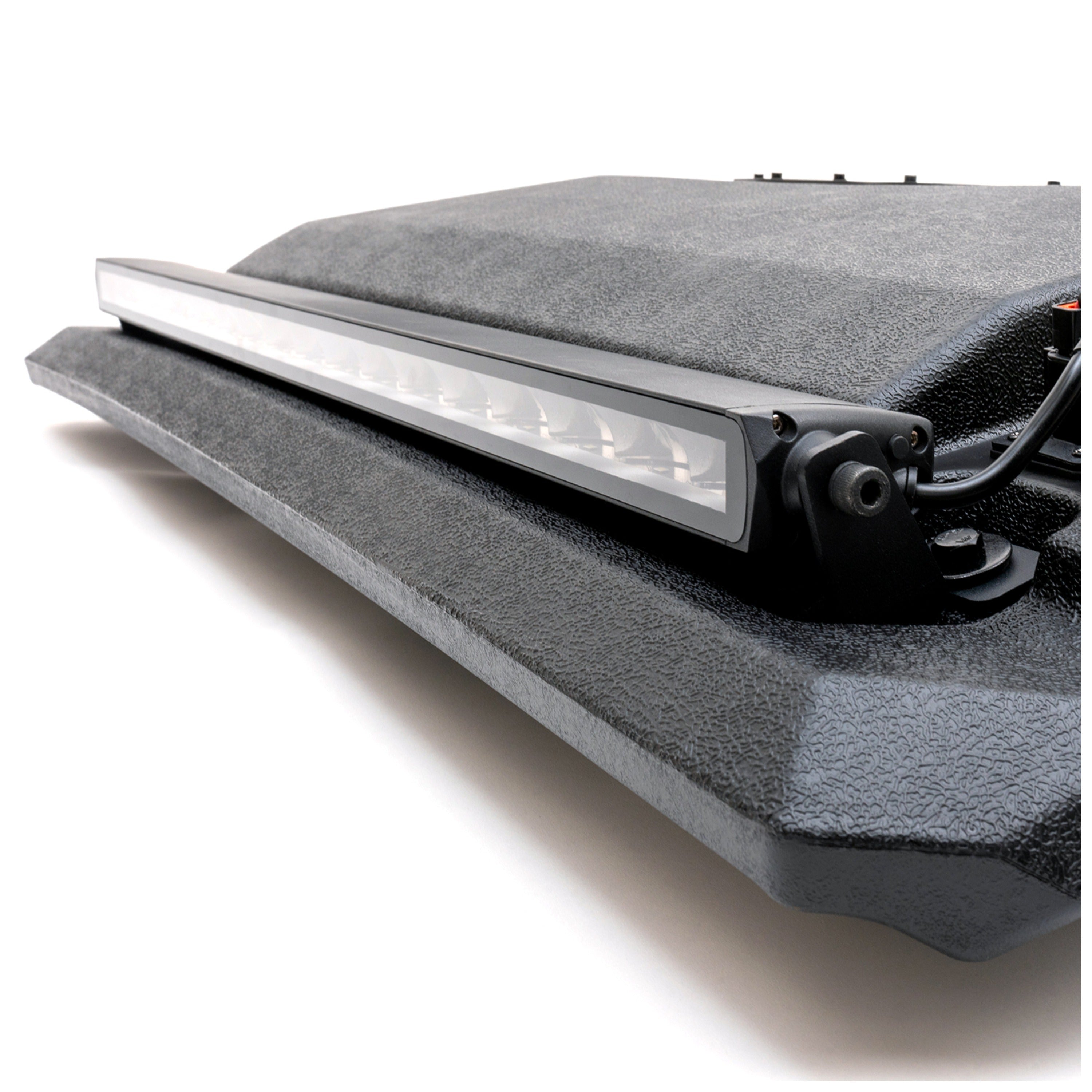 MB Quart MBQRT2-S7RRC 500-watt, RZR Trail audio roof designed to work with Polaris Ride Command (not included).