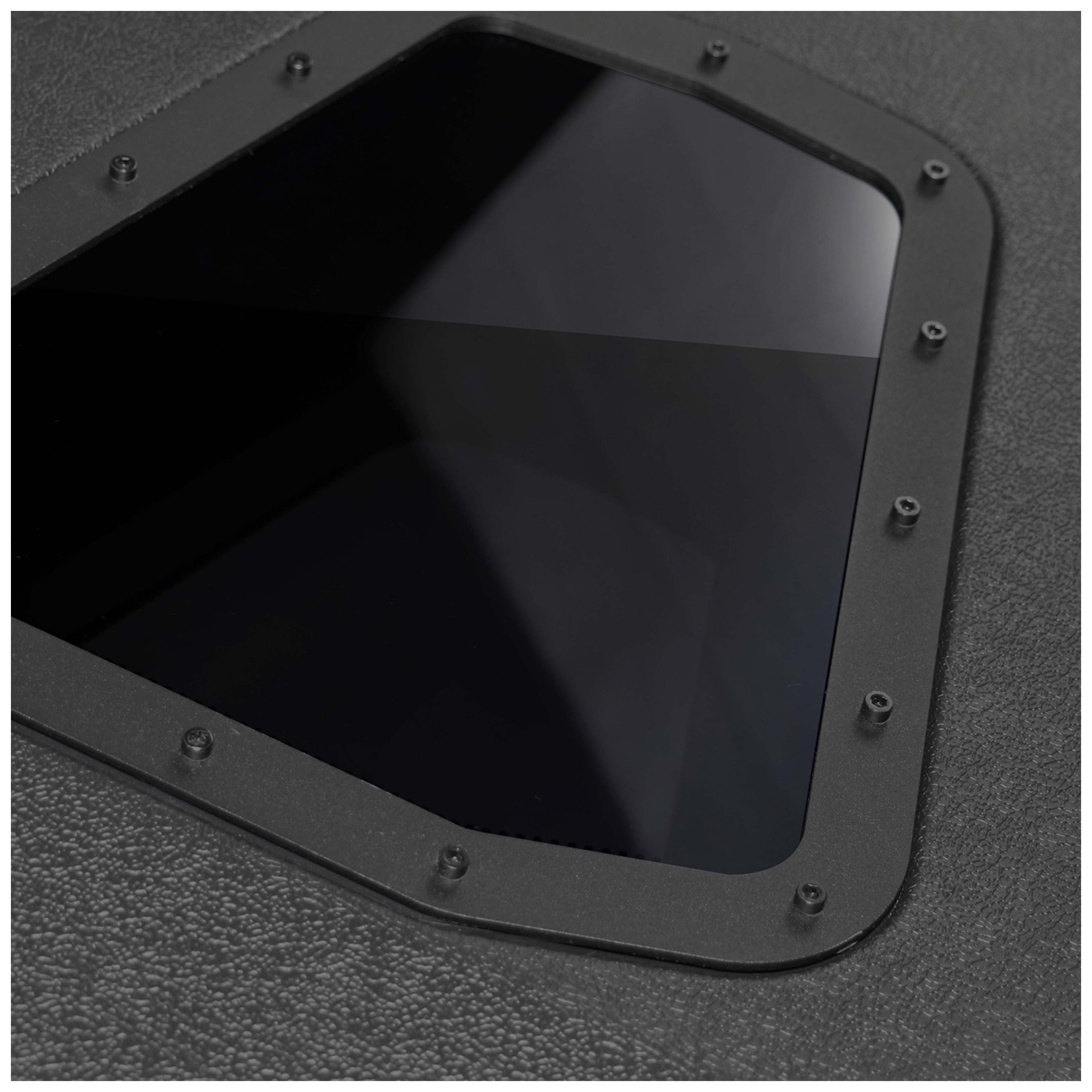 MB Quart MBQRT2-S7RRC 500-watt, RZR Trail audio roof designed to work with Polaris Ride Command (not included).