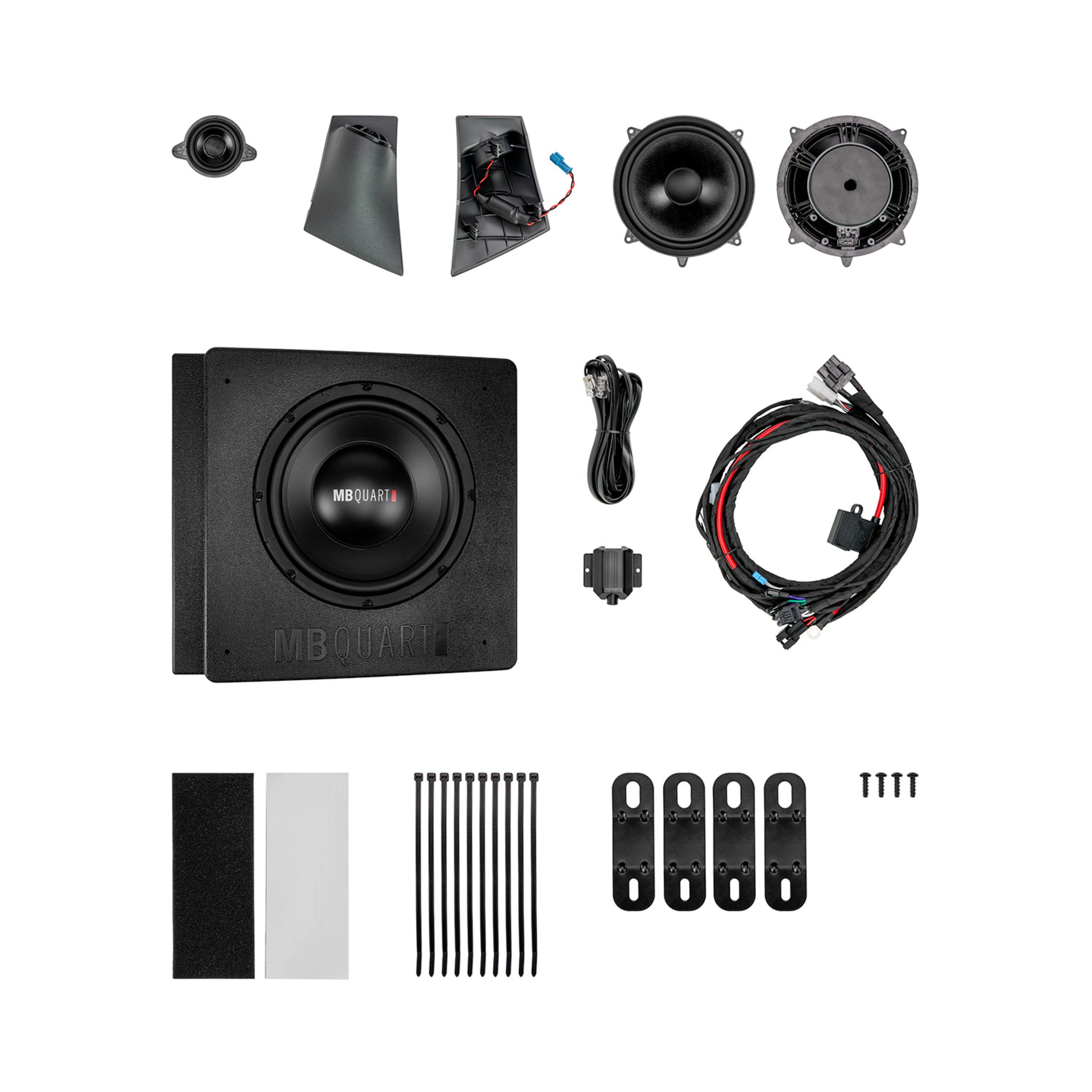MB Quart MBQSV-STG6A-1 Mercedes-Benz Sprinter (W907) 2019-Current Tuned Audio Package: 700 Watt STAGE 6 Audio System