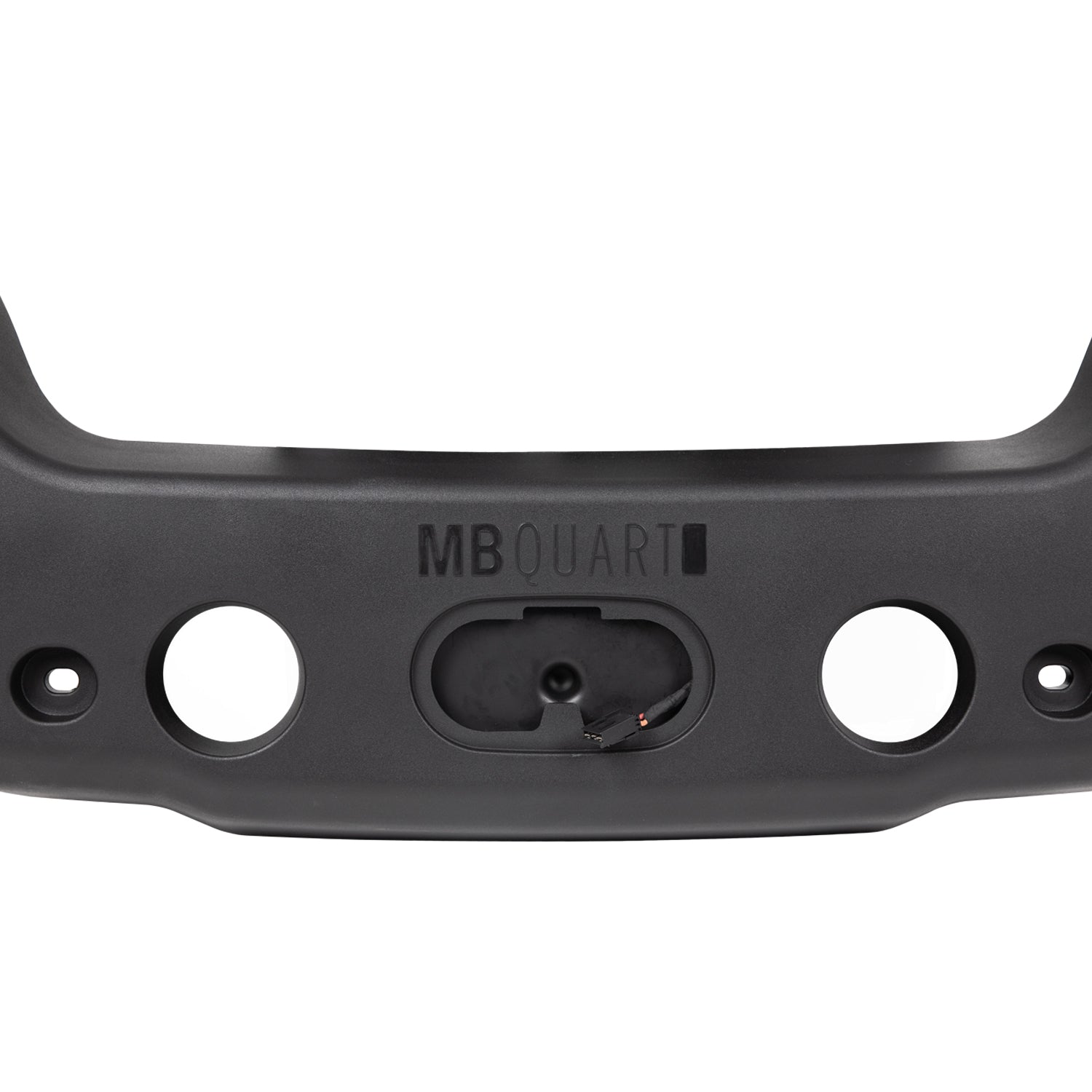 MB Quart MBQJK-28CRGB Jeep Wrangler (JK) Tuned Rear Overhead Soundbar with Two 8 Inch Coaxial Speakers and Enclosure.