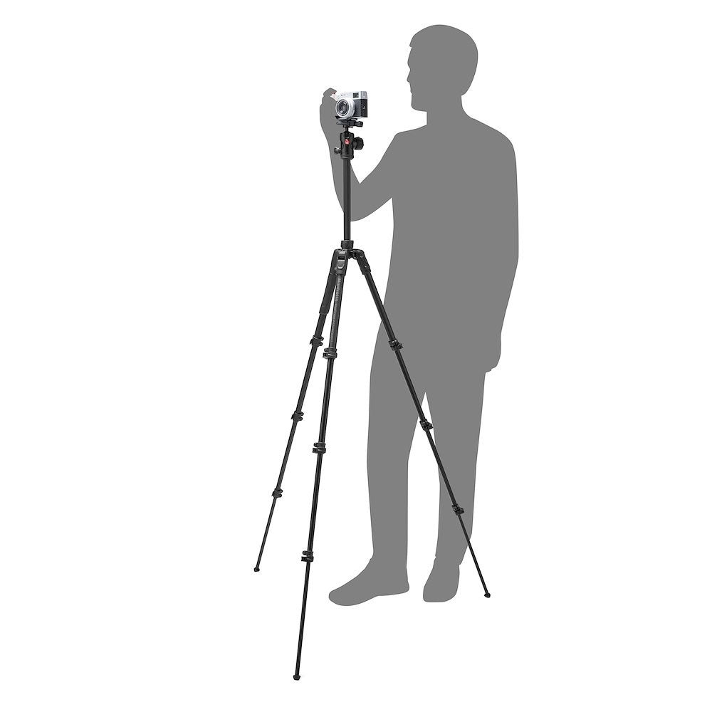 Trépied Manfrotto Befree Advanced Arca-Swiss Lever en aluminium