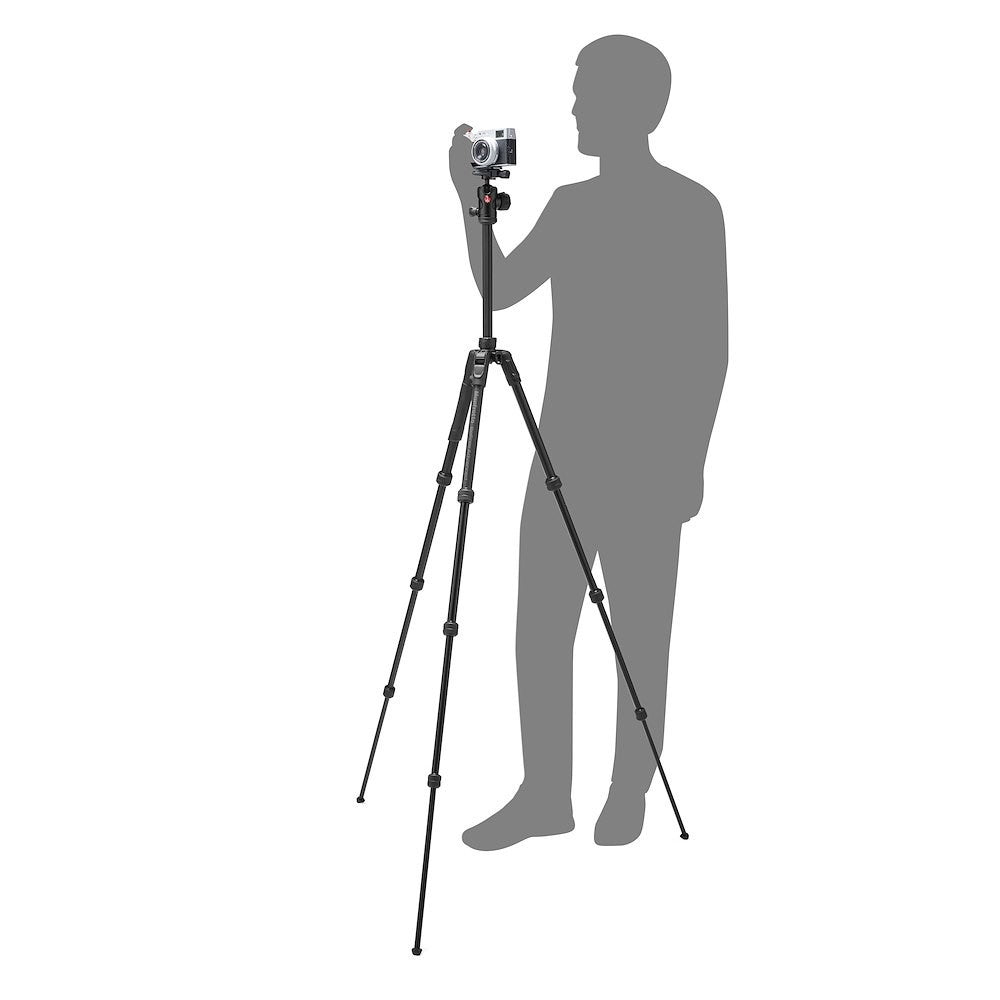 Trépied Manfrotto Befree Advanced Arca-Swiss Twist en aluminium