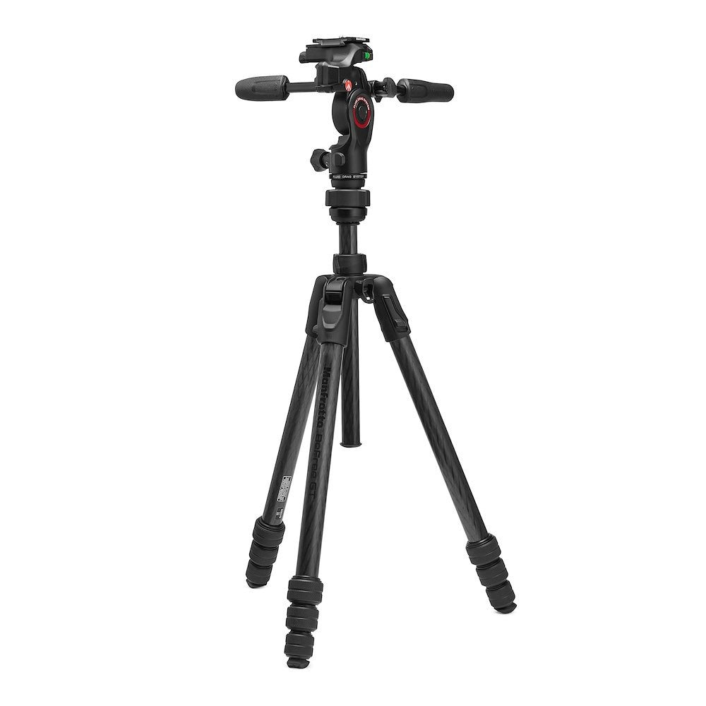 Trépied 3 positions en fibre de carbone Manfrotto Befree GT PRO
