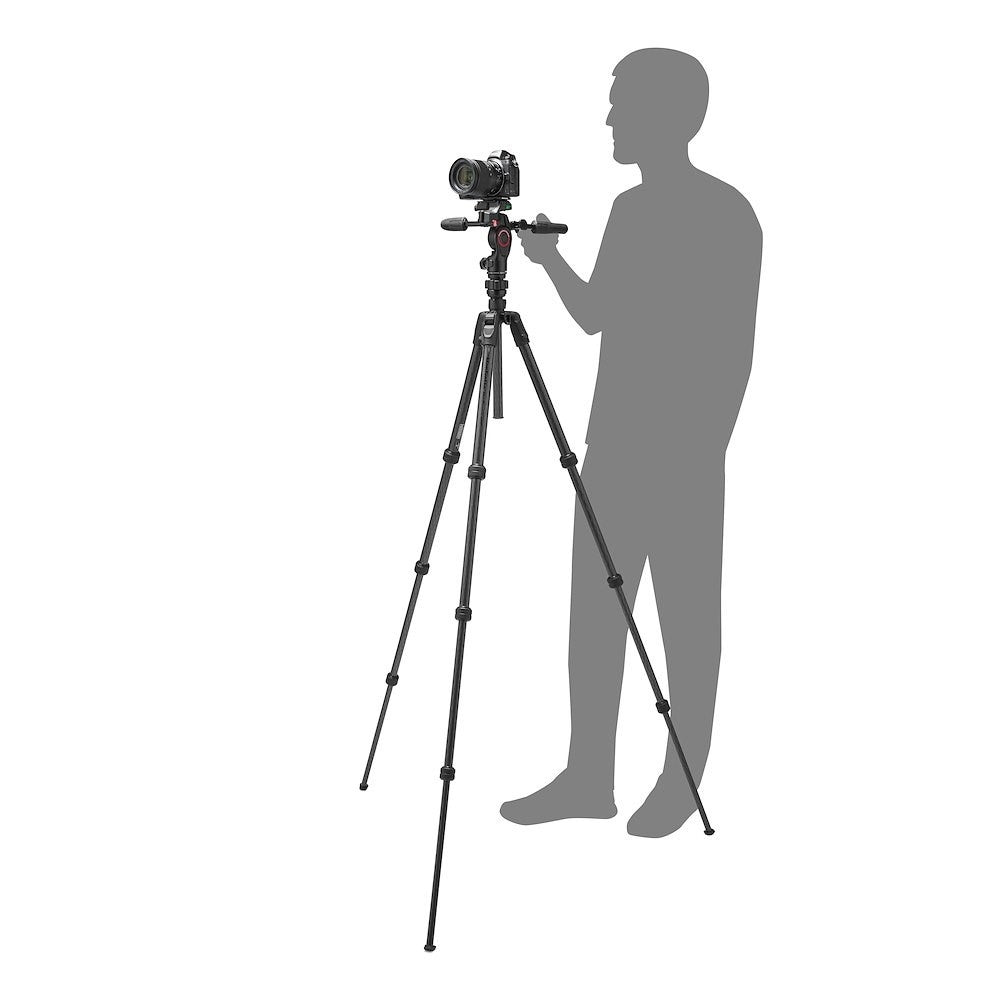 Trépied 3 positions en fibre de carbone Manfrotto Befree GT PRO