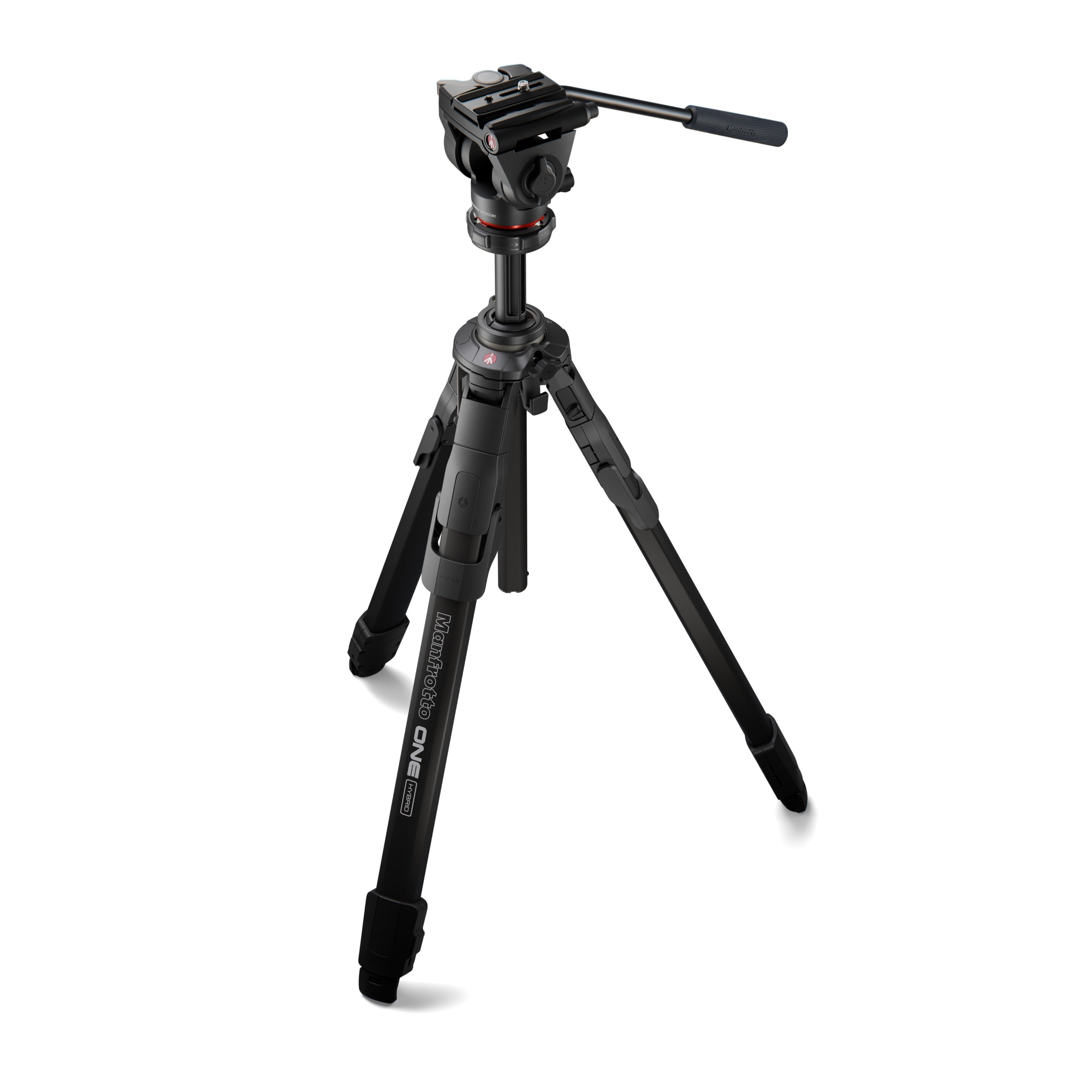 Trépied en aluminium Manfrotto ONE avec tête fluide 500X