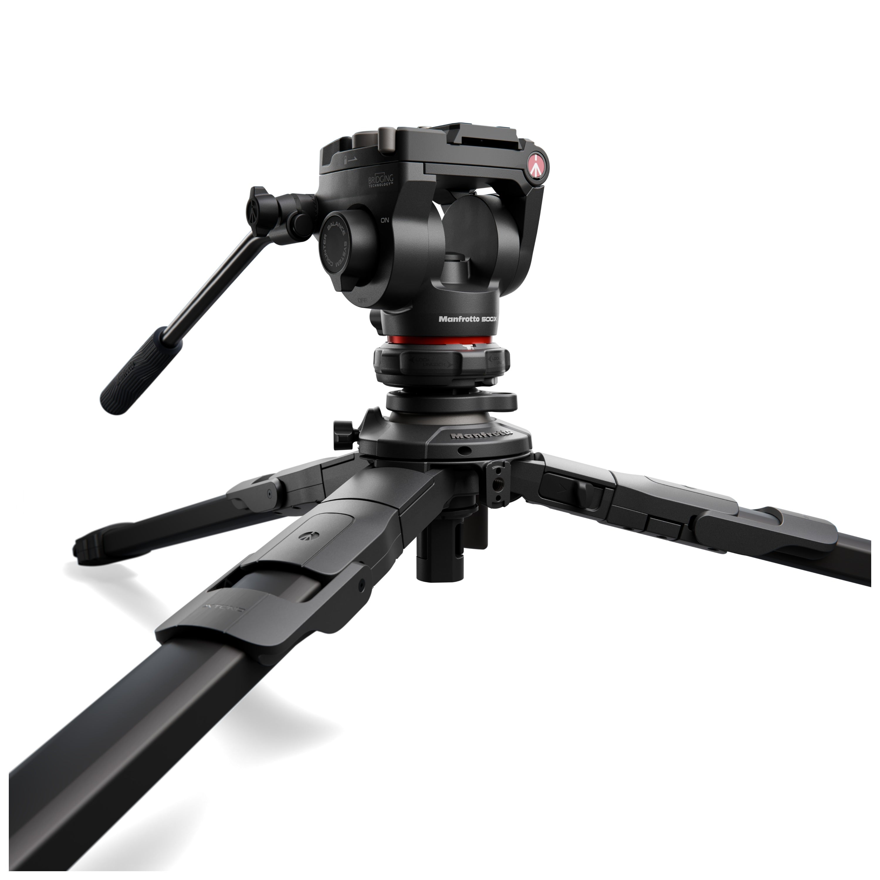 Trépied en aluminium Manfrotto ONE avec tête fluide 500X