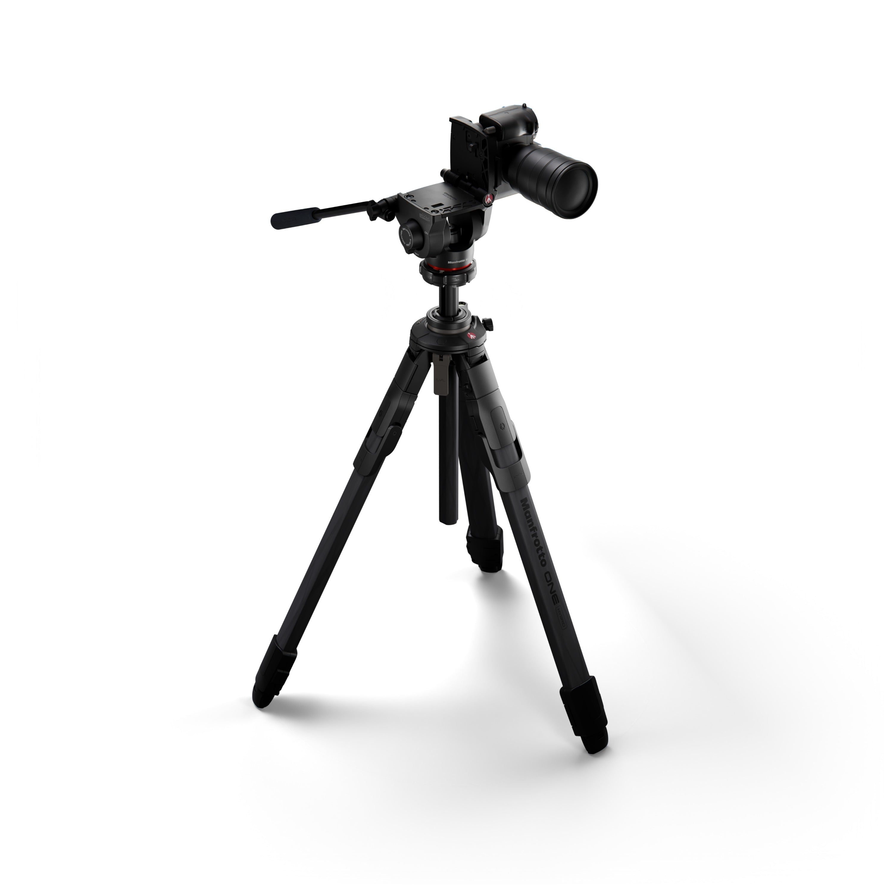 Trépied Manfrotto ONE Carbon avec tête fluide 500X