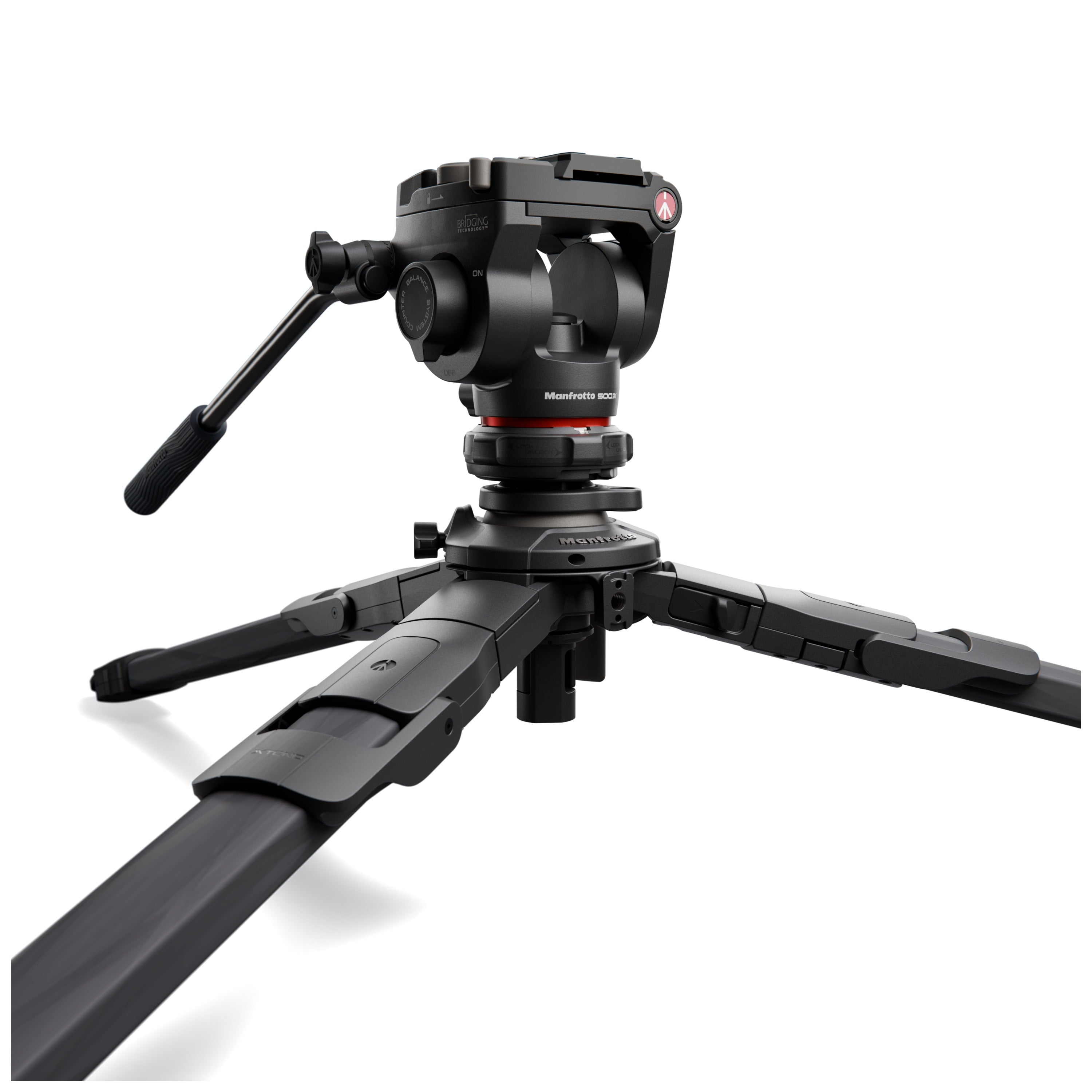 Trépied Manfrotto ONE Carbon avec tête fluide 500X