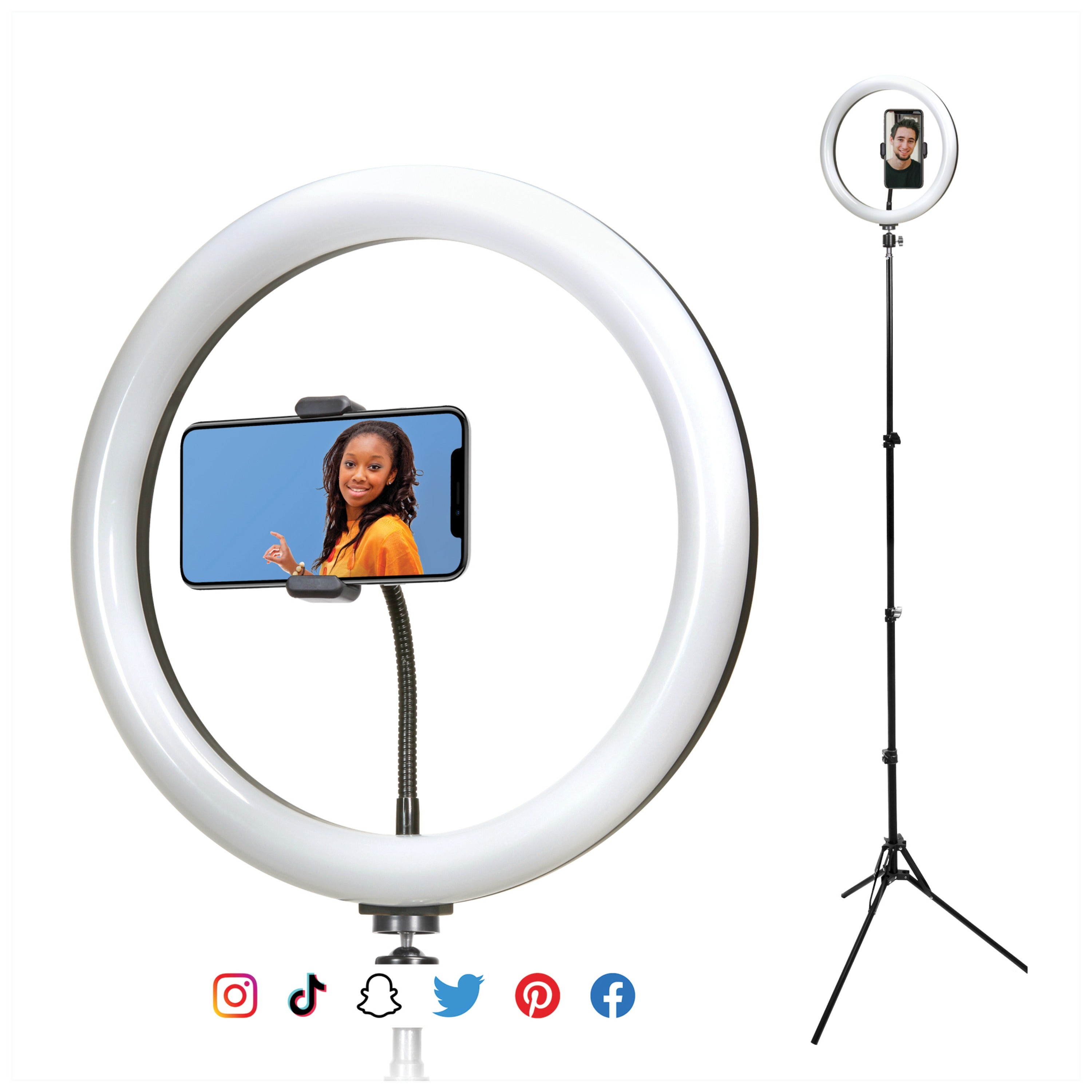 Mobifoto Mobilite 10 Ring Light Content Creator Kit