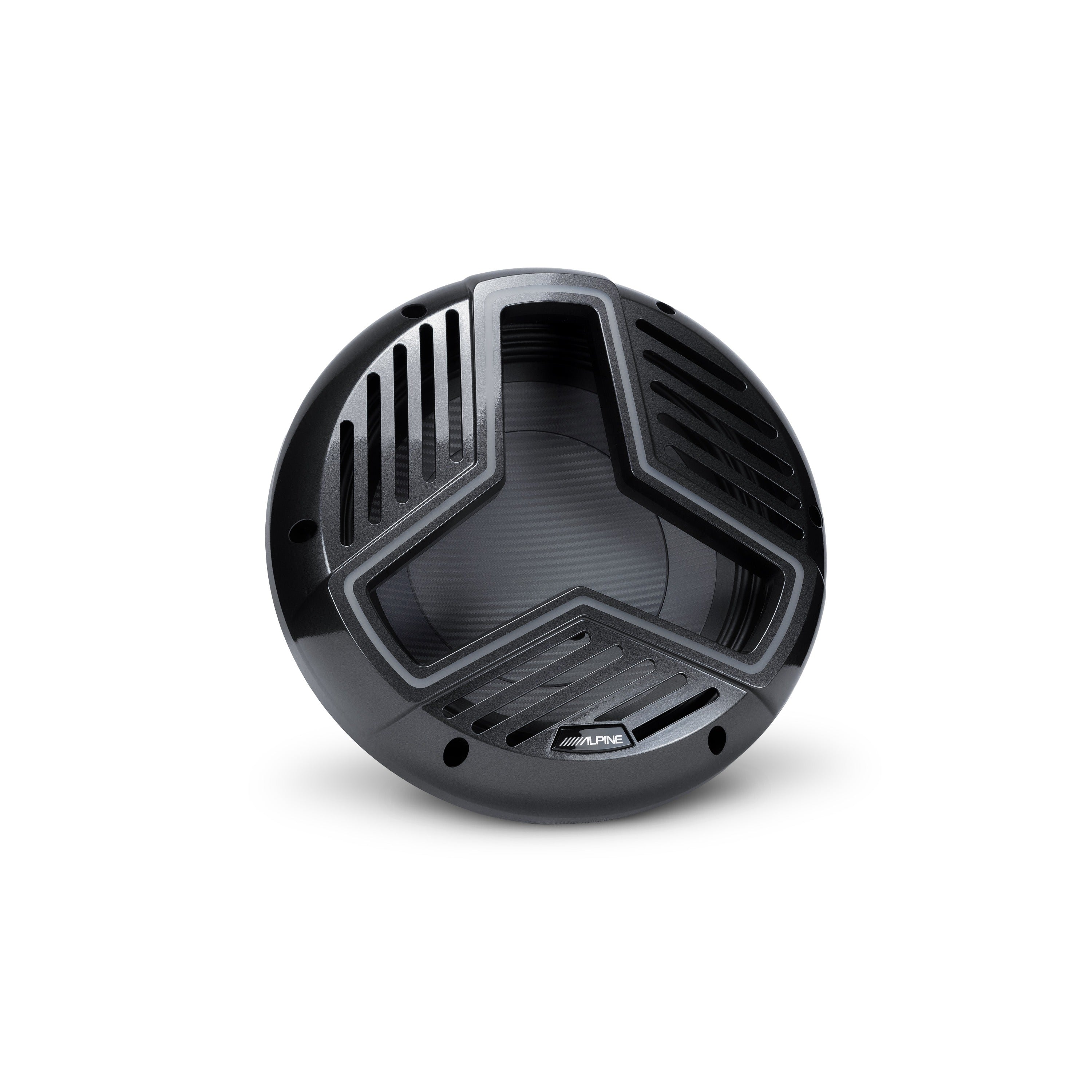 Alpine Marine 12" Marine Subwoofer with Integrated RGB Lighting and IP66 Waterproof Design