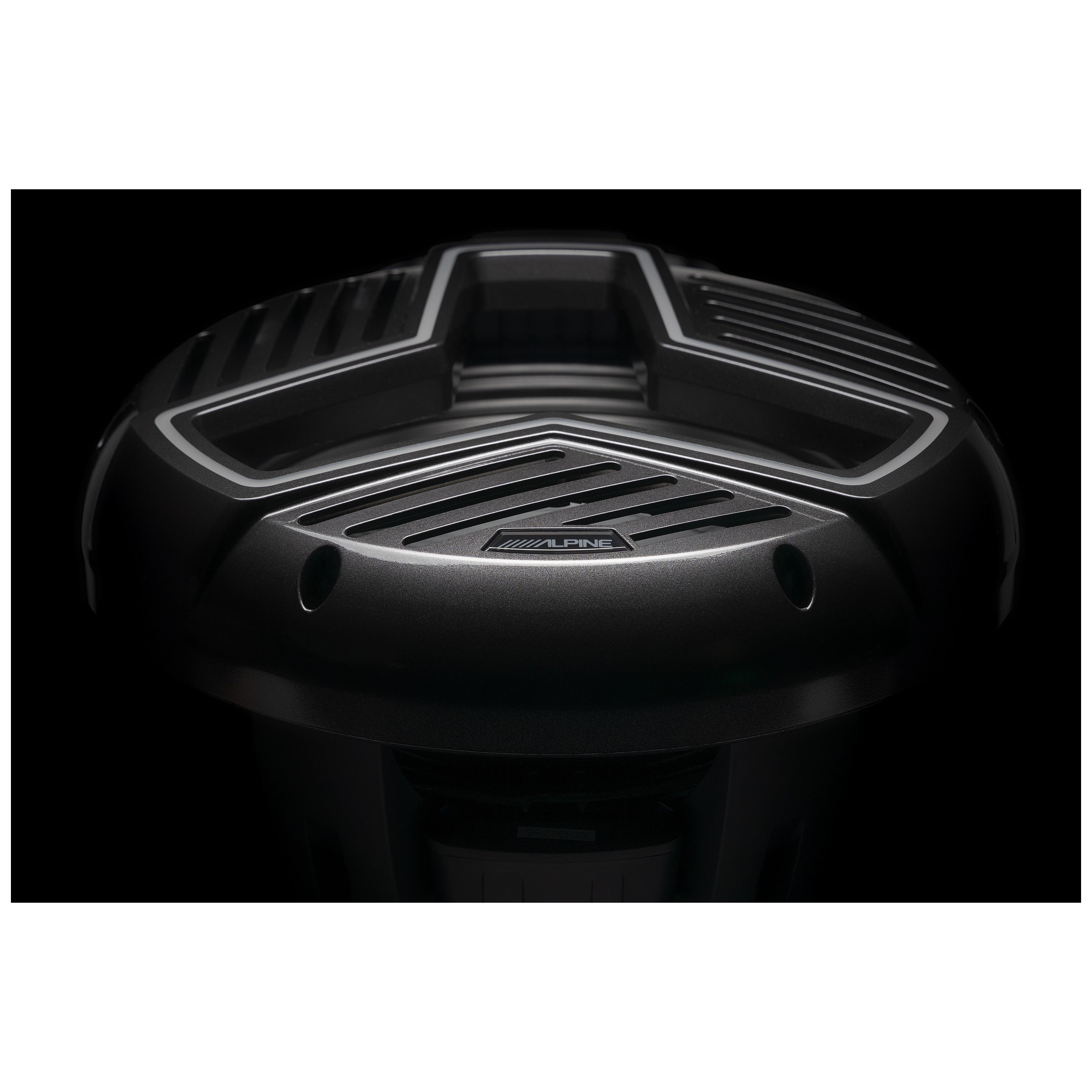 Alpine Marine 12" Marine Subwoofer with Integrated RGB Lighting and IP66 Waterproof Design
