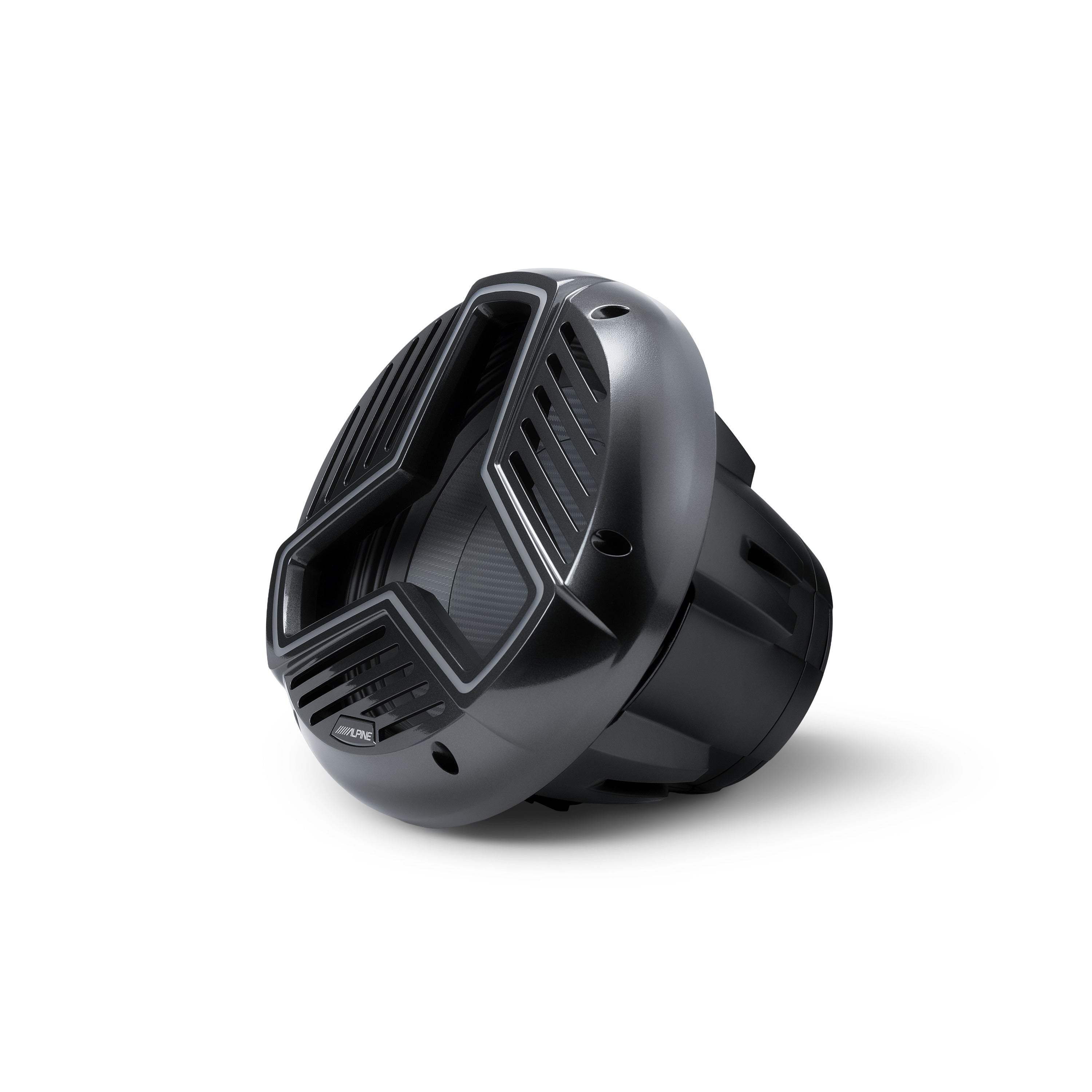 Alpine Marine 12" Marine Subwoofer with Integrated RGB Lighting and IP66 Waterproof Design