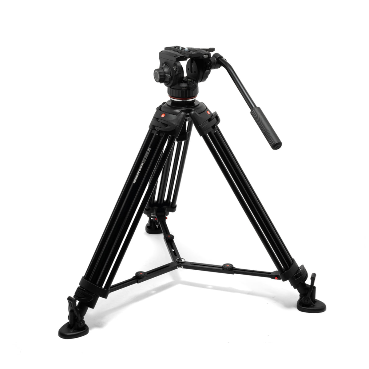 Manfrotto Pro Twin Aluminum Tripod with 502X Head
