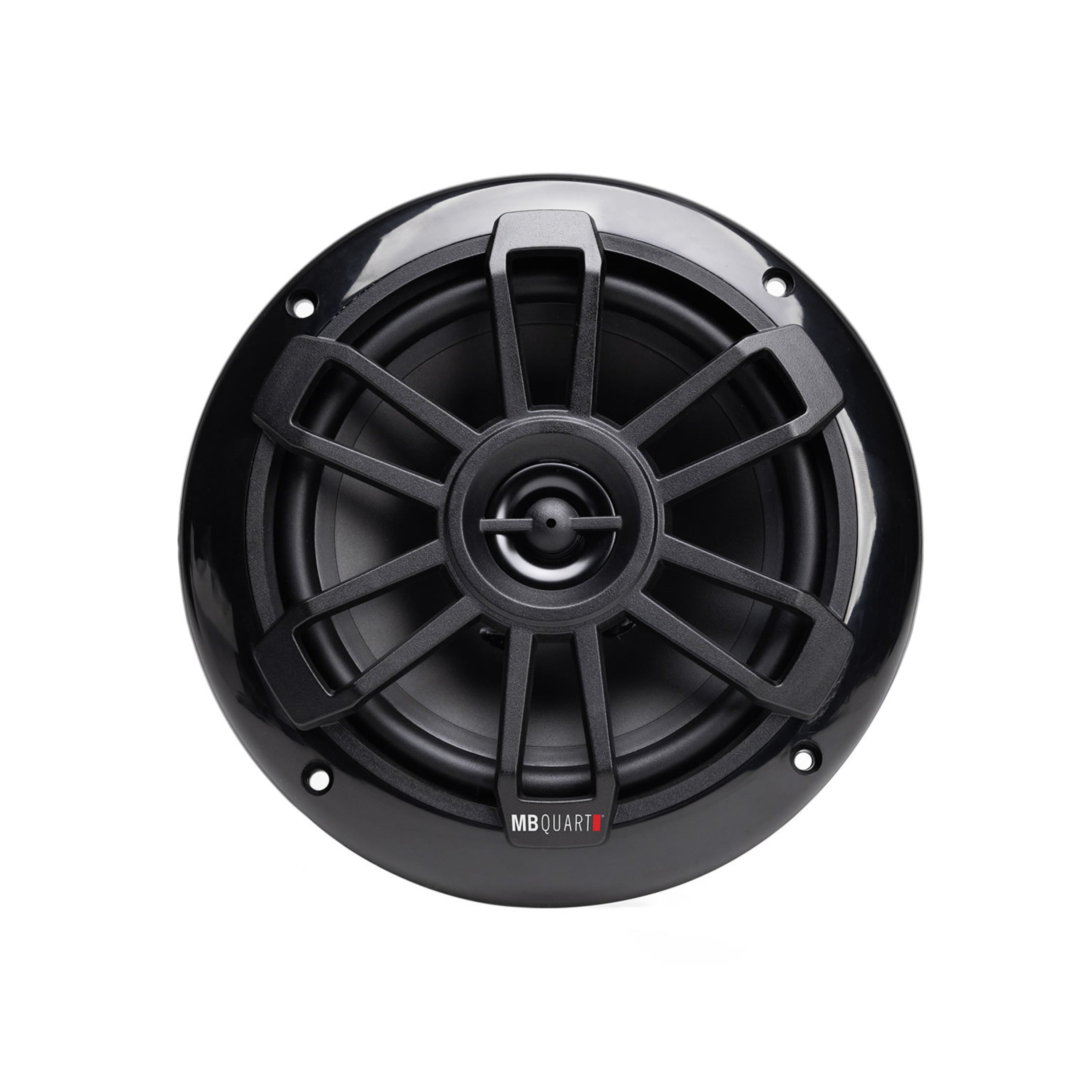 MB Quart NF1-116B Black 6.5" 2-Way Coaxial Nautic Formula Speaker System with Integrated Tweeter