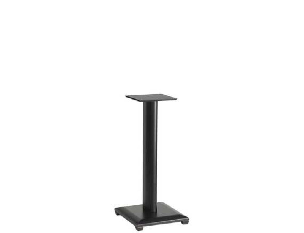 Supports d'enceintes bibliothèque Sanus 24" en bois naturel avec plaque supérieure 7,5 x 7,5 (paire)