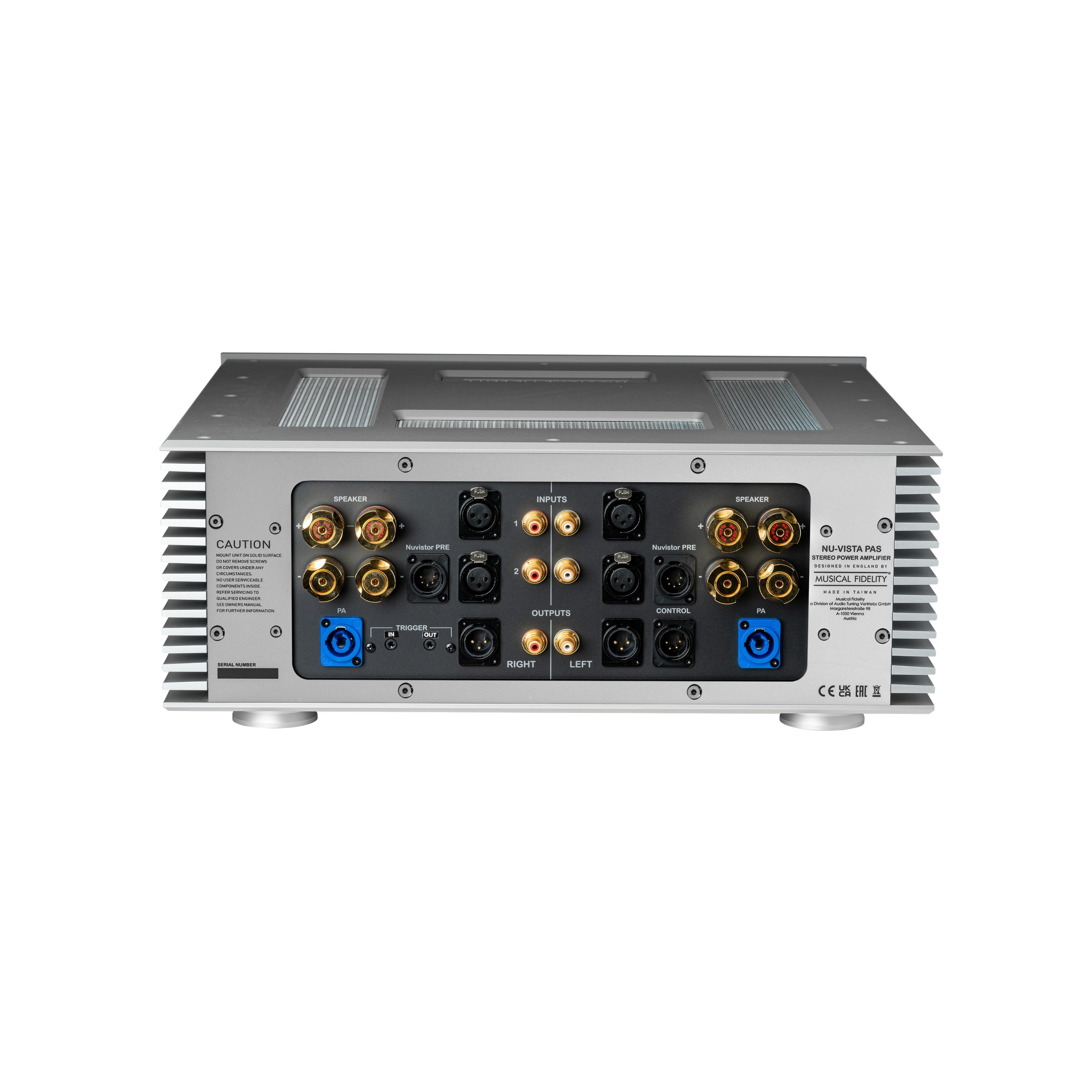 Musical Fidelity Nuvista PAS Stereo Power Amplifier