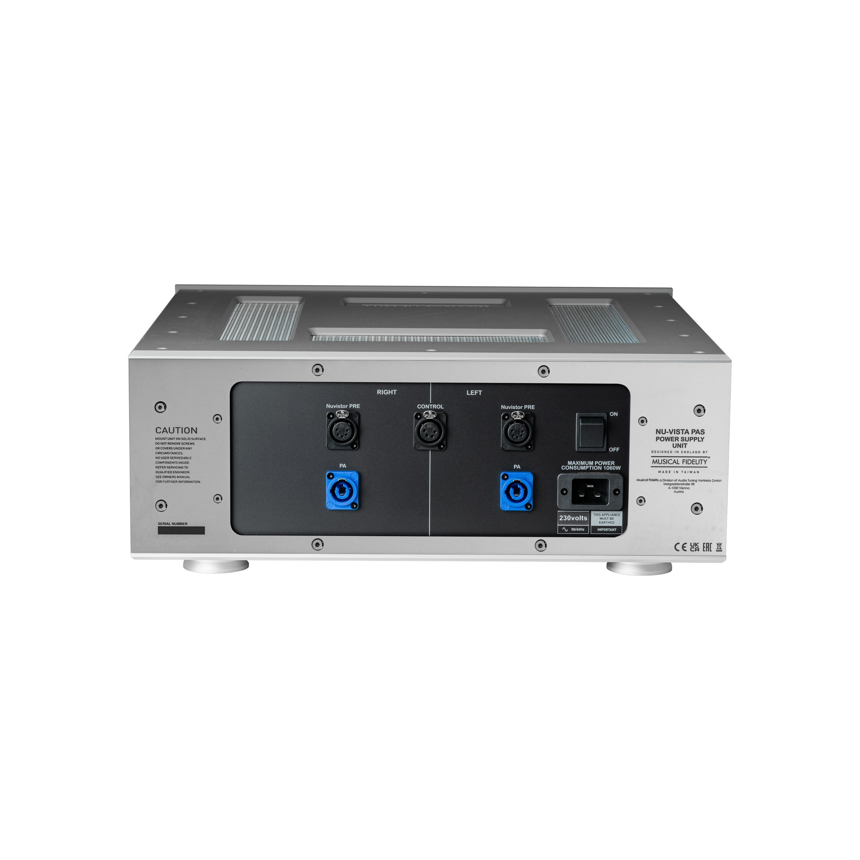 Musical Fidelity Nuvista PAS Stereo Power Amplifier