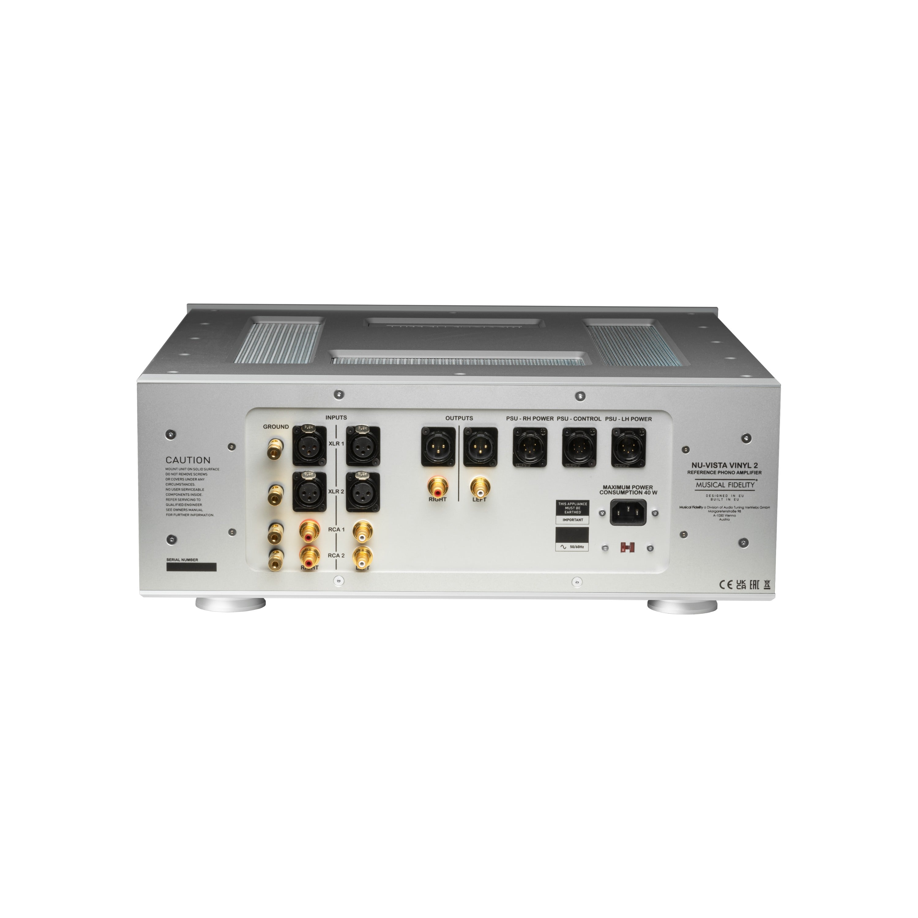 Musical Fidelity Nuvista Vinyl 2 Phono Preamplifier