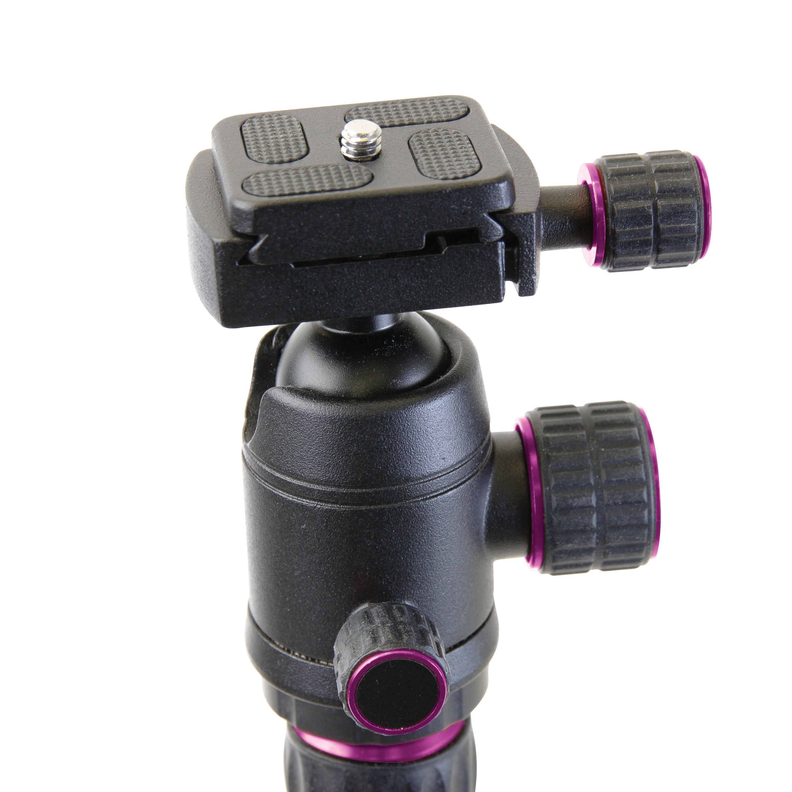 Optex Black Carbon Fiber 4 Section Travel Tripod