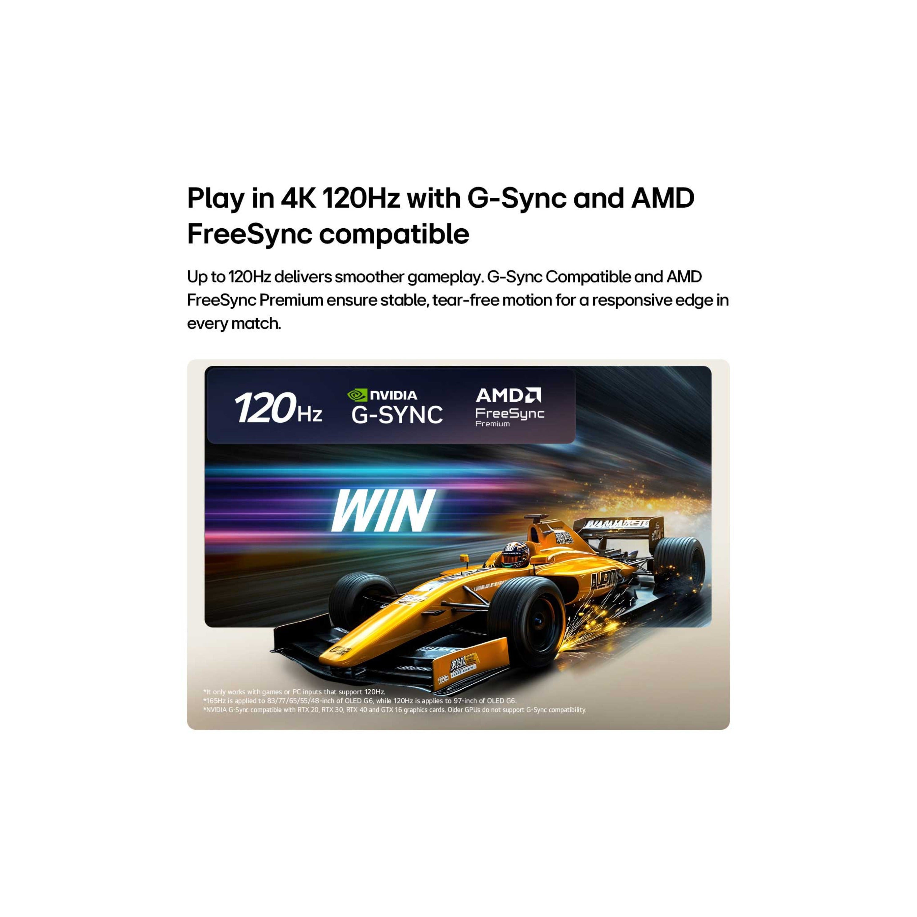 LG OLED EVO AI G6 4K Smart TV Wall Bracket