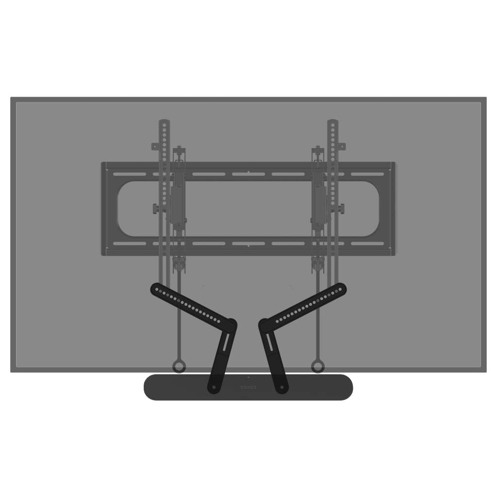 Support de barre de son Sanus conçu pour Sonos Ray