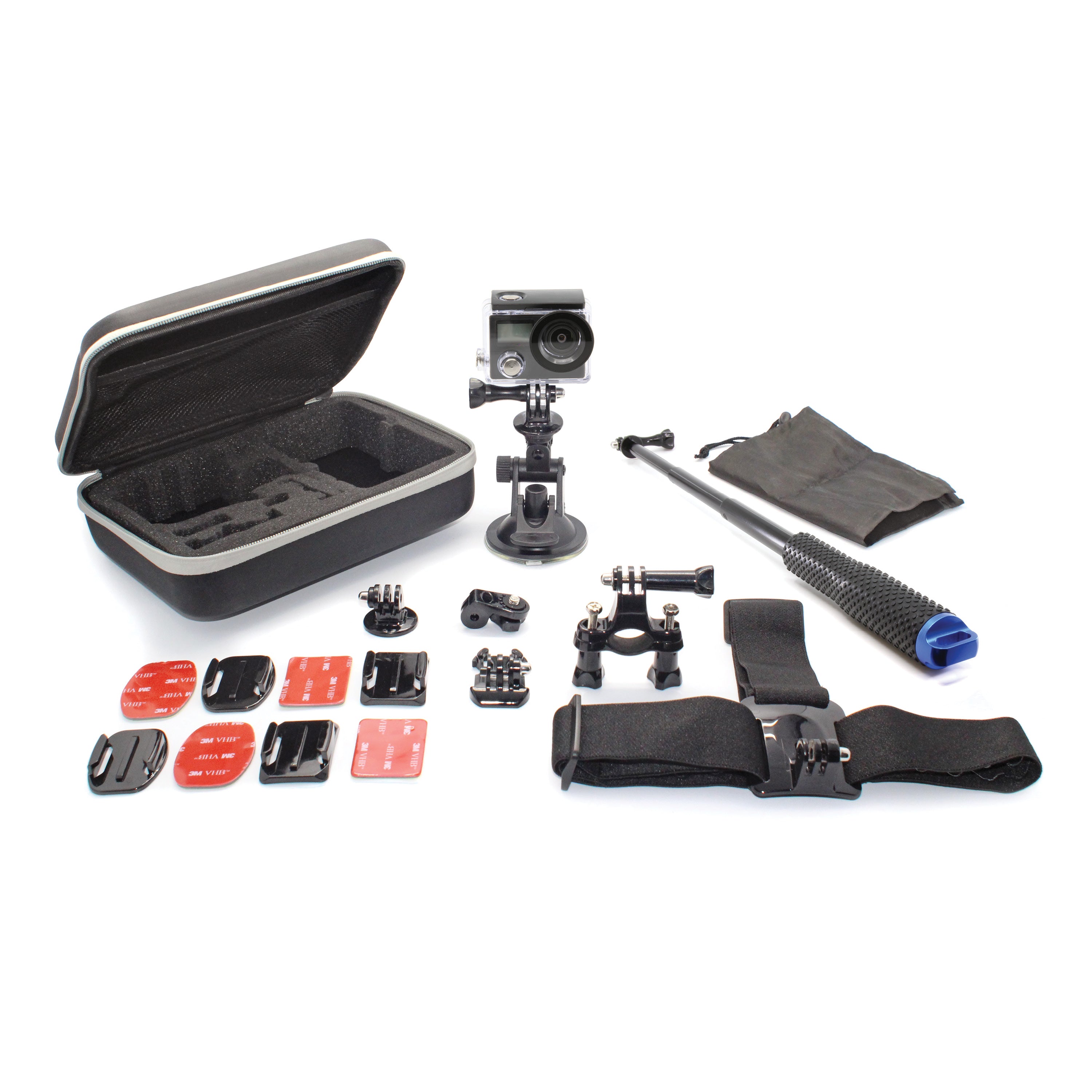 Optex Action Camera 13-Piece Accessory Kit