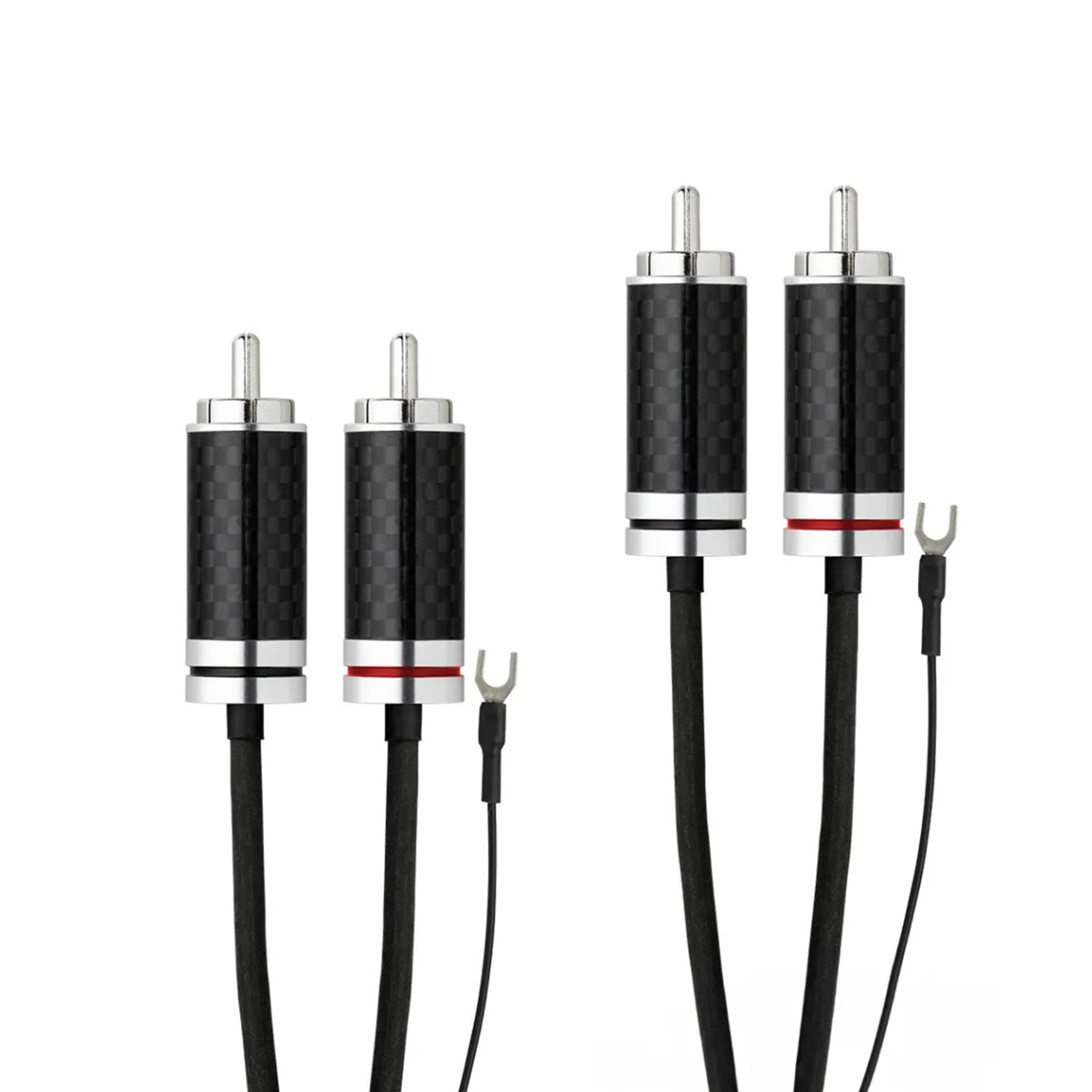 Pro-Ject Connect It Phono RS RCA / RCA (With Ground Wire - Pure Silver) - 1.23m/4ft