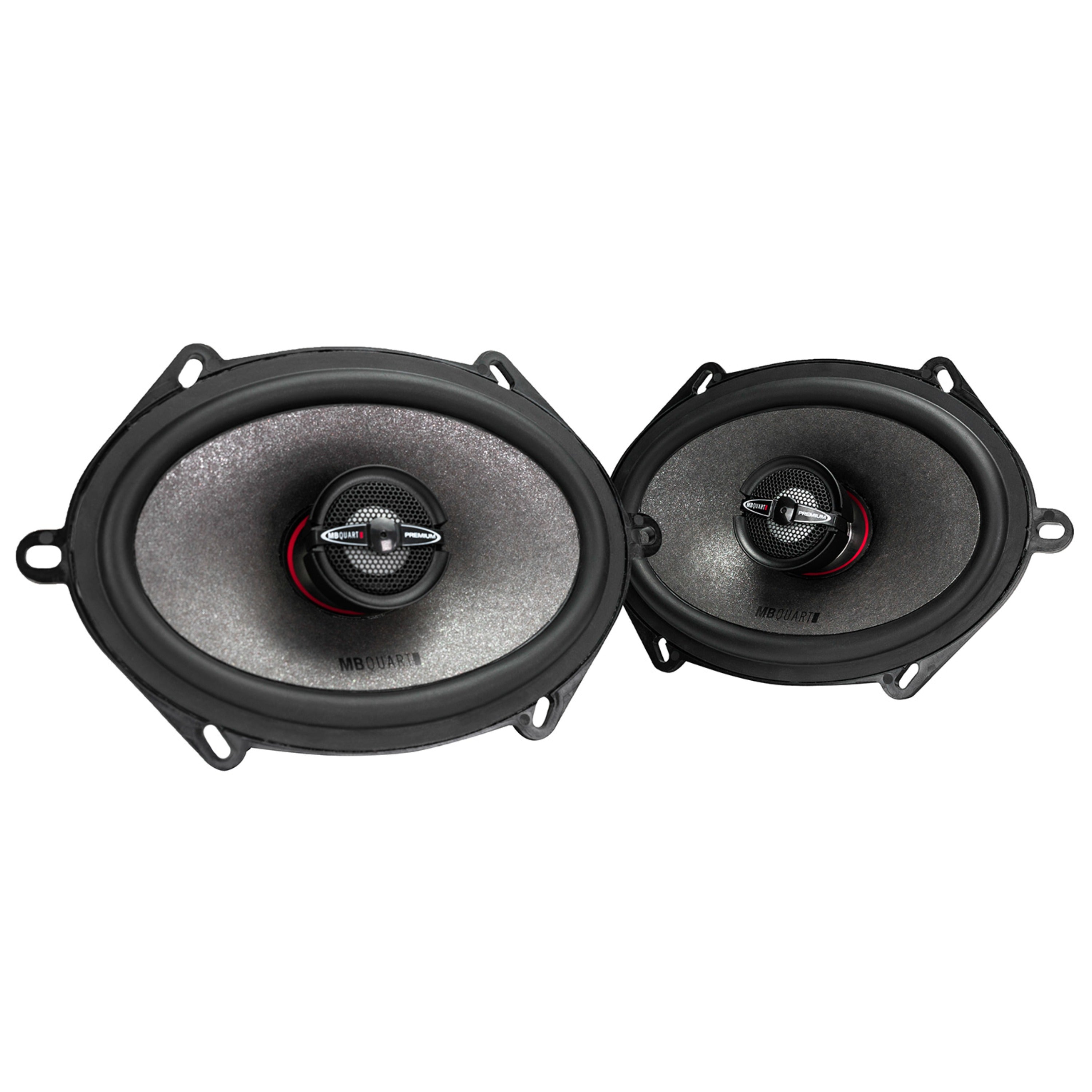 MB Quart PK1-168 5x7/6x8" Premium 2-Way coax speakers with 1" Magnesium WideSphere™ Technology Tweeters