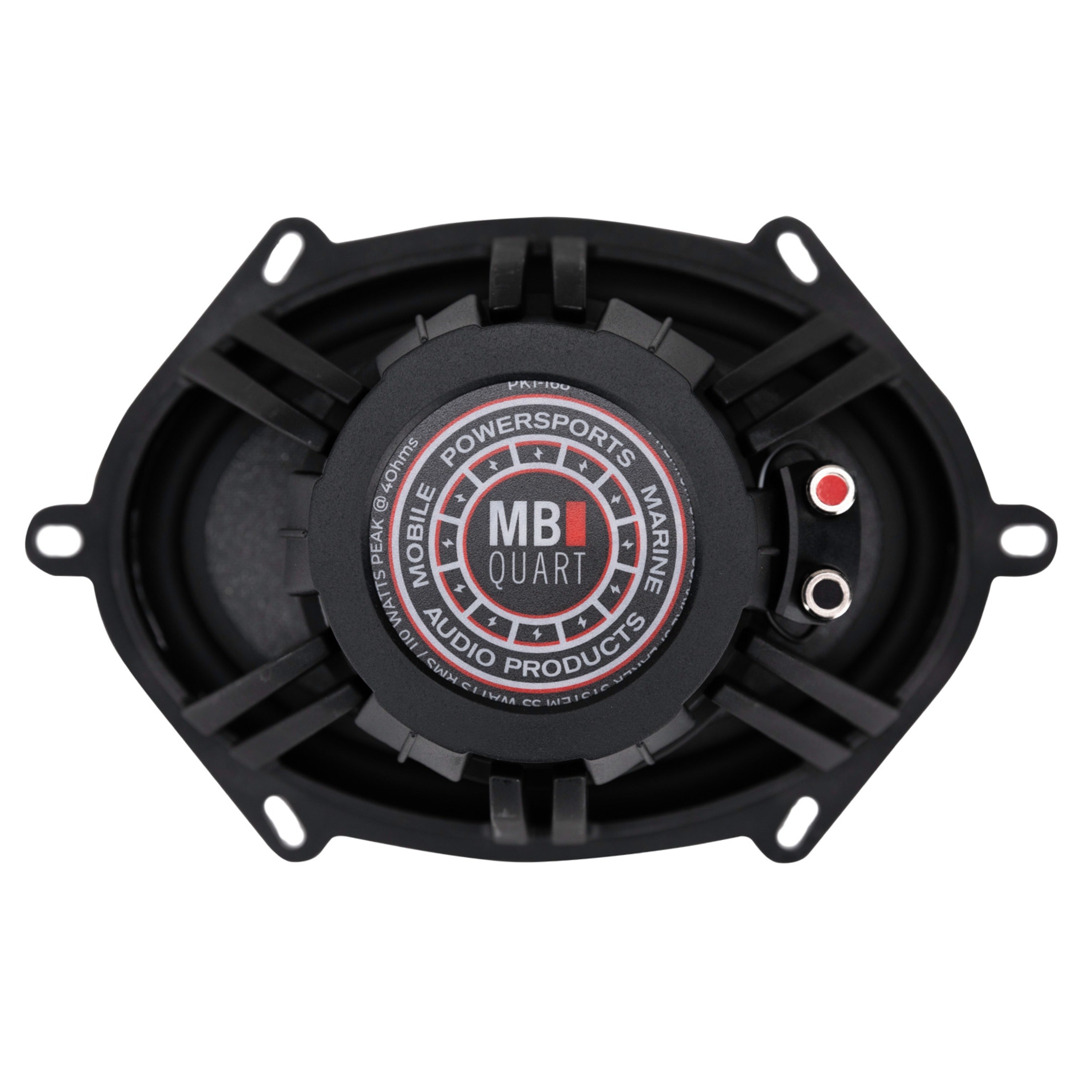 MB Quart PK1-168 5x7/6x8" Premium 2-Way coax speakers with 1" Magnesium WideSphere™ Technology Tweeters