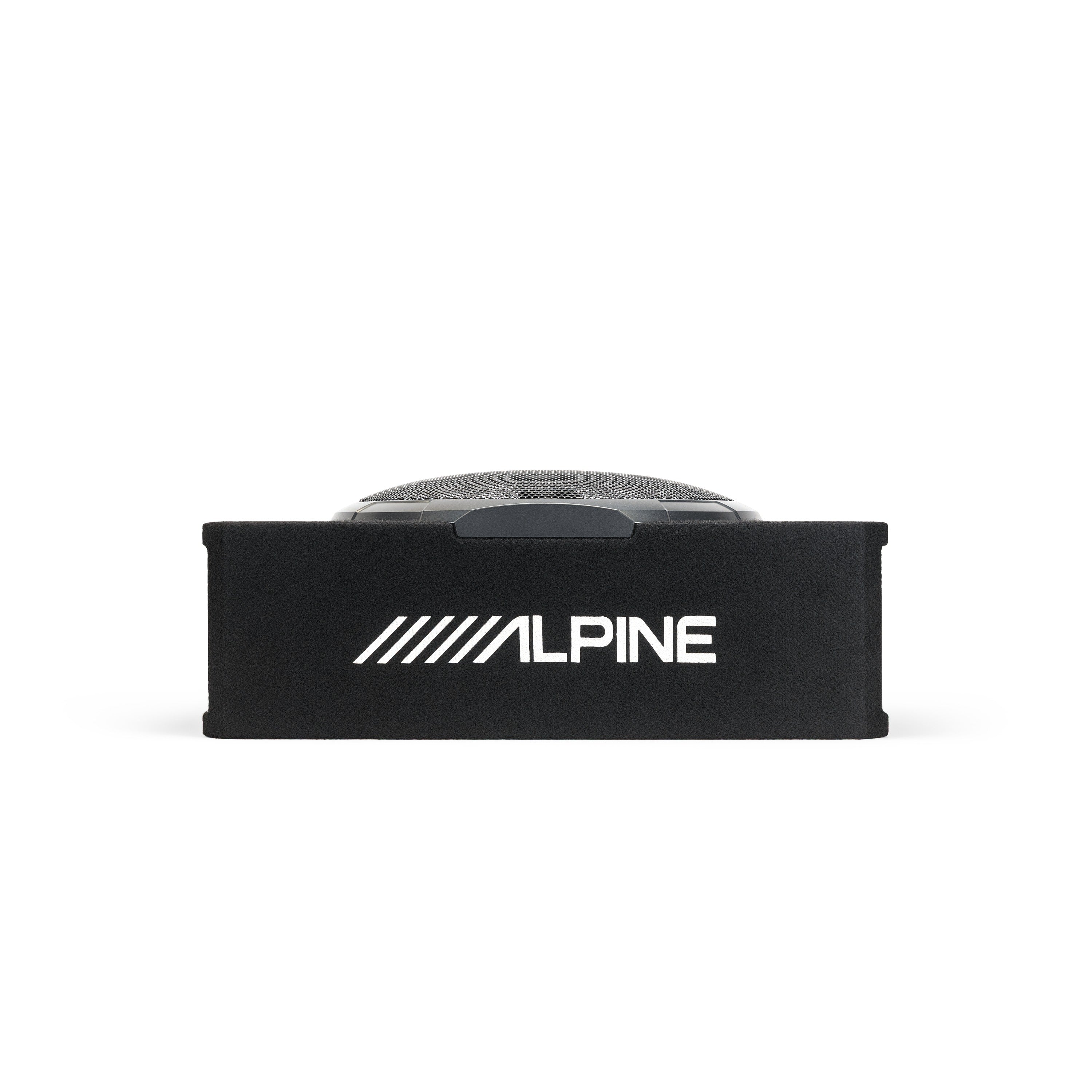 Alpine PWV-SB12 12" BassRev™ Powered Shallow Subwoofer Enclosure with OPTIM™ Sync Technology