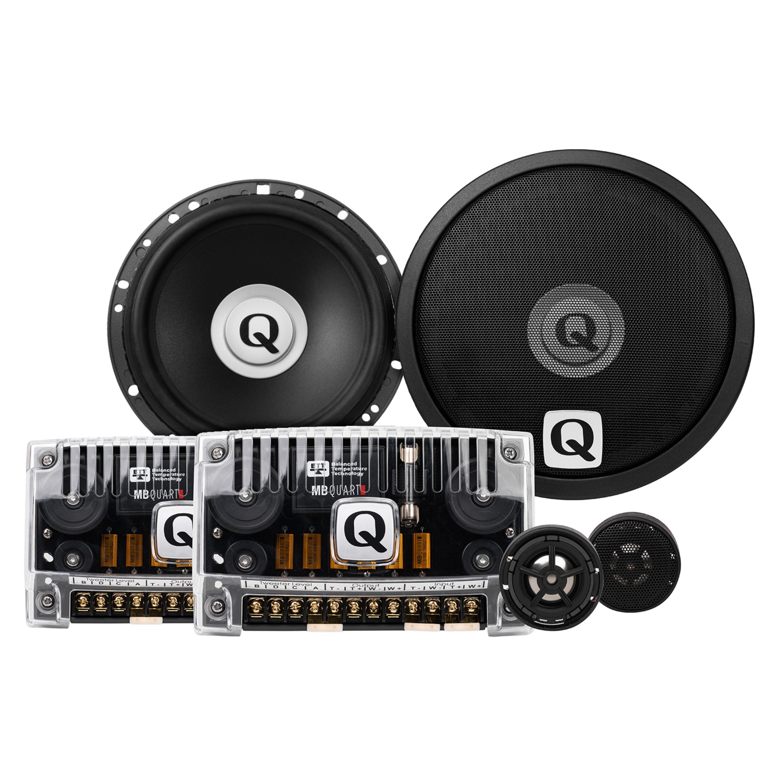 MB Quart QSE-216 Q Series 360 Watt 6.5-Inch 2-Way Component Speaker System