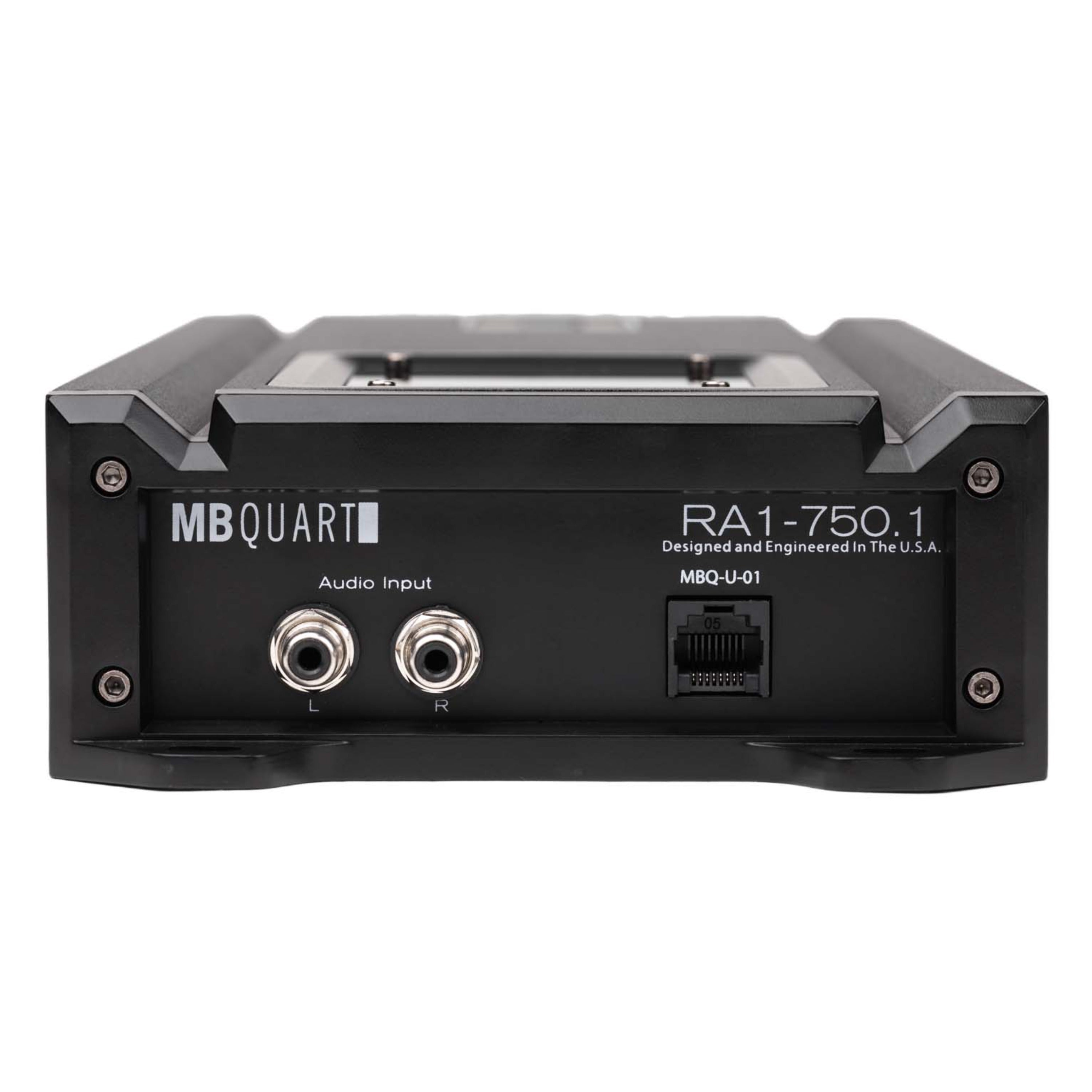 MB Quart RA1-750.1 Mono Block Car Audio Amplifier - 1 x 750W @ 1 Ohm, 1 x 500W @ 2 Ohms, 1 x 300W @ 4 Ohms