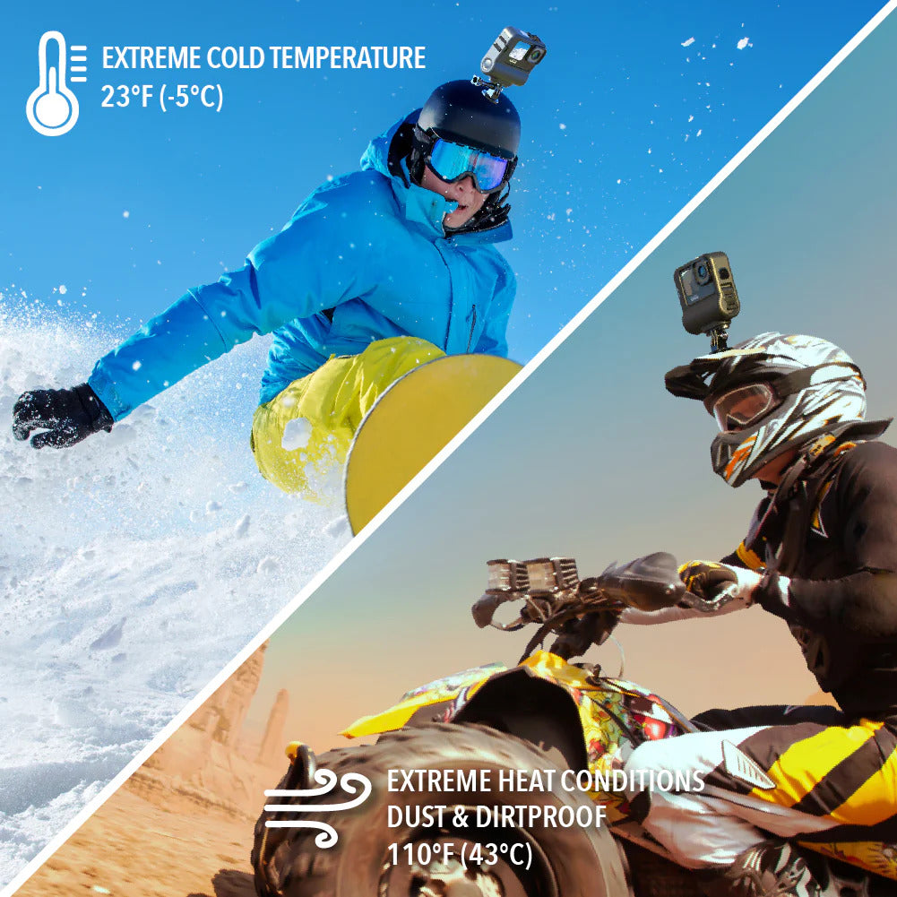 Batterie longue durée Re-Fuel 9Hr ActionPack pour GoPro 9 et 10