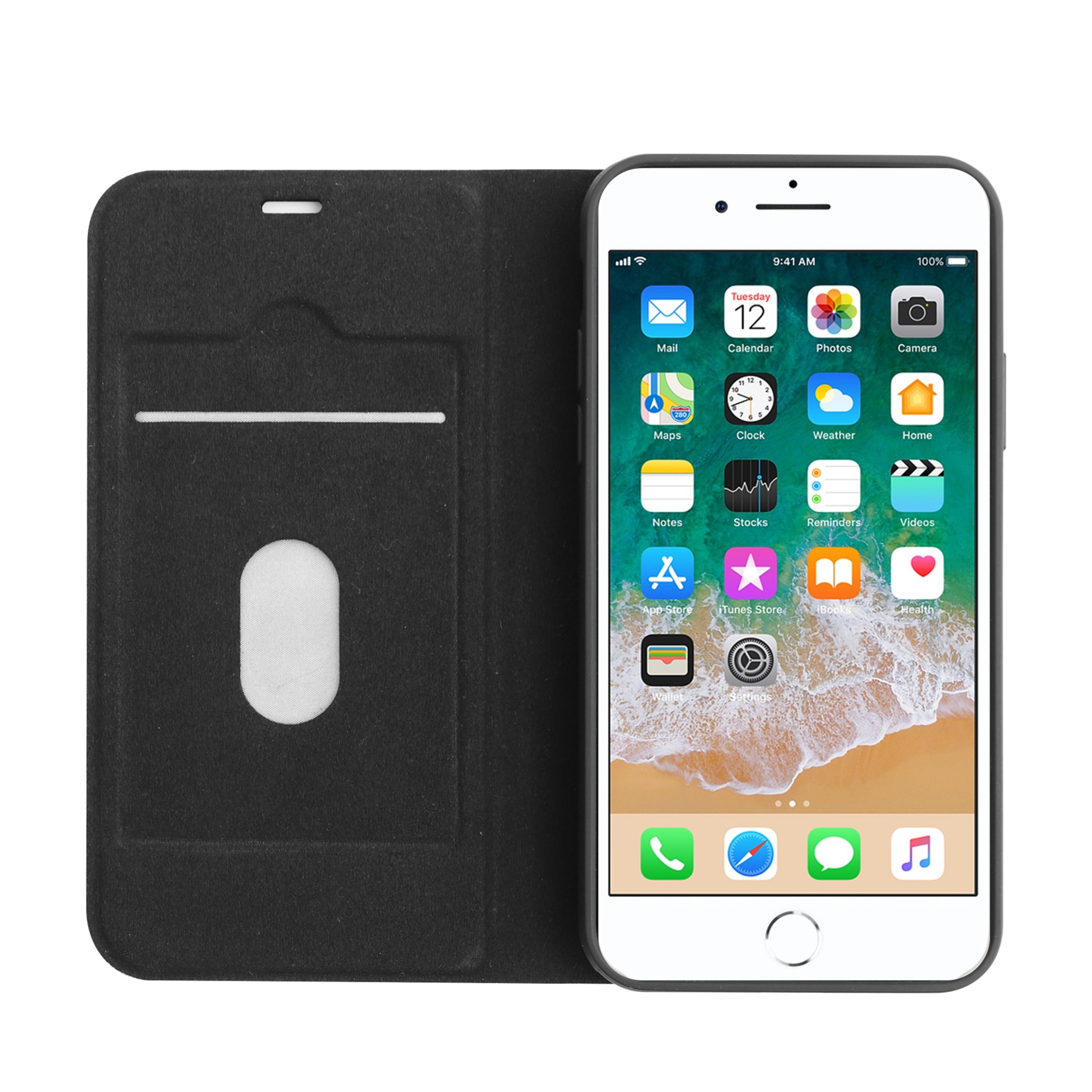 Étui Folio Slim Roots pour iPhone avec protection RFID