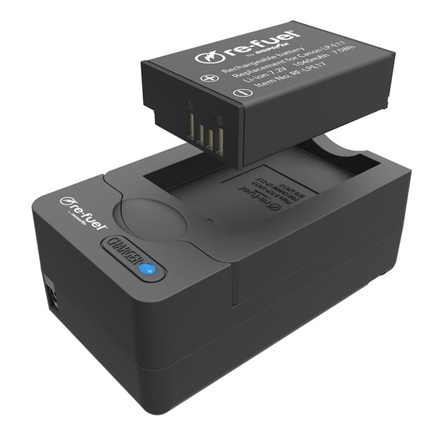 Kit de recharge de batterie pour Canon LP-E17