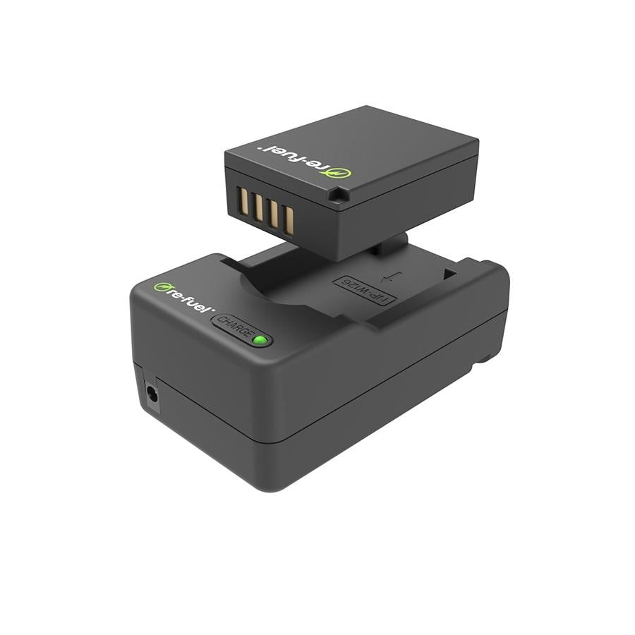 Kit de recharge de batterie pour Fujifilm NP-W126