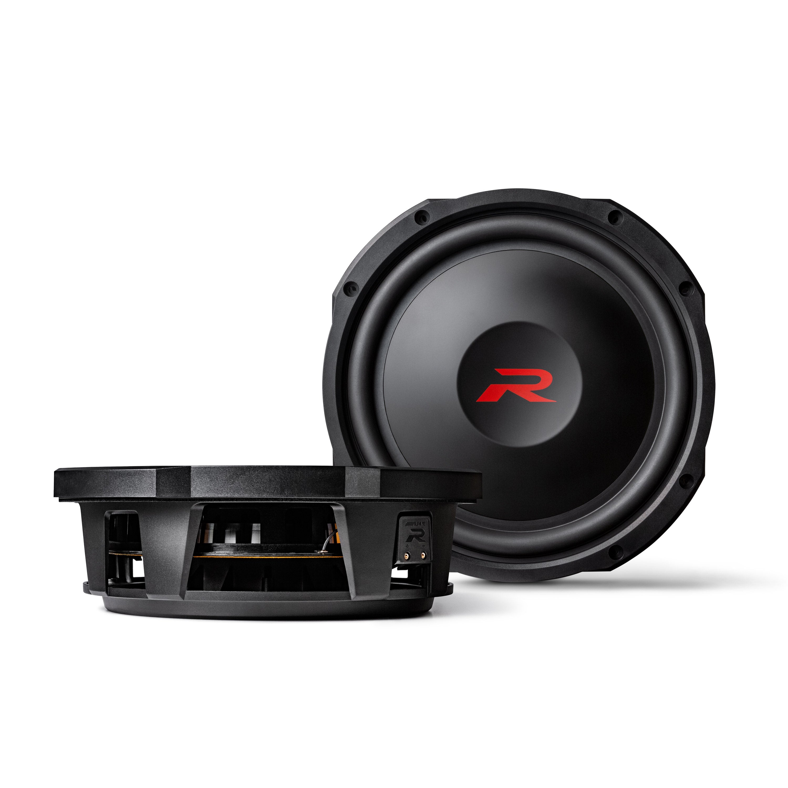 Alpine RS-W12D4 12” R-Series Shallow Subwoofer (Dual Ohm)