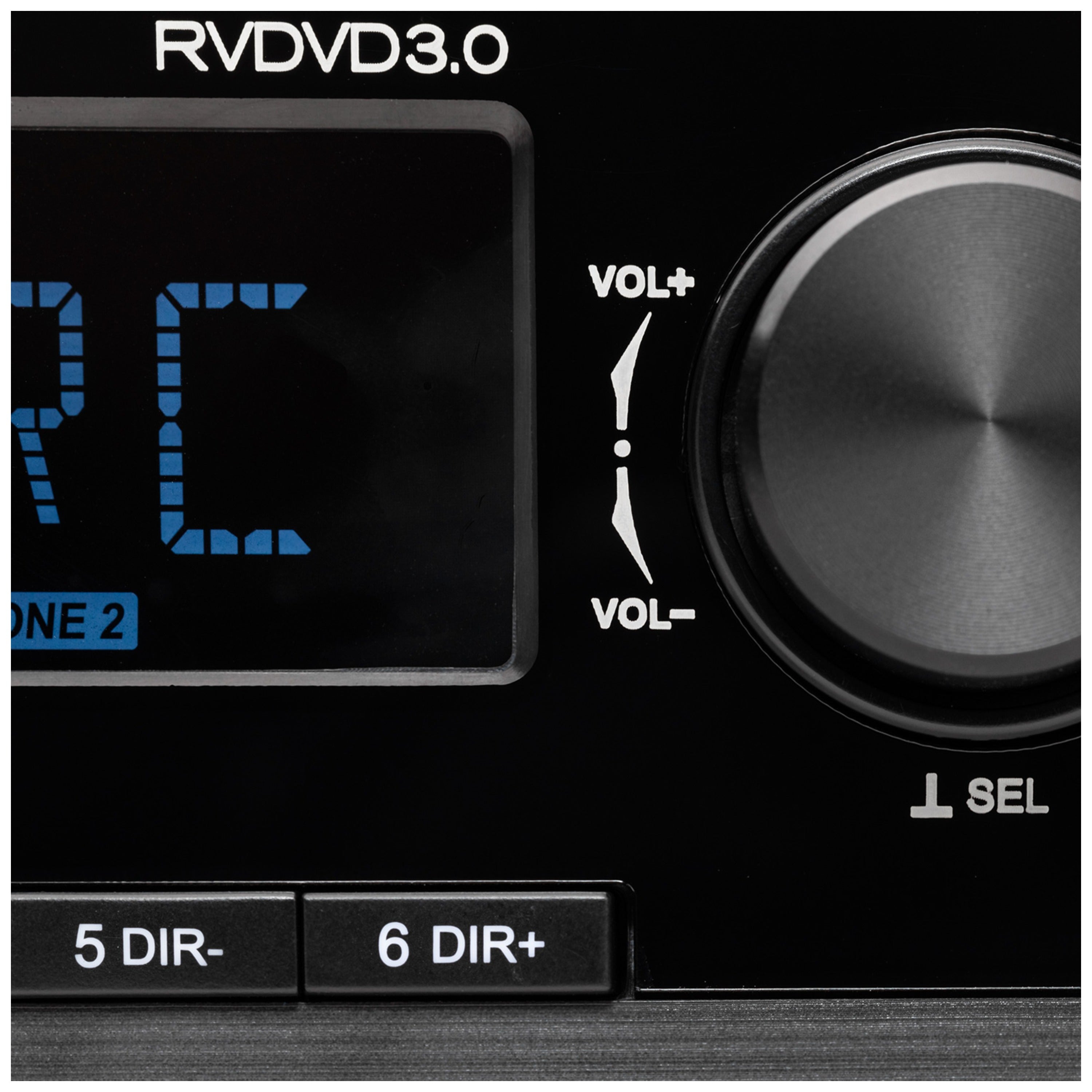 MB Quart RVDVD3.0 Digital Multi-Media, Multi-Zone, 160W RV Source Unit with DVD, AM/FM & Bluetooth. Remote included.