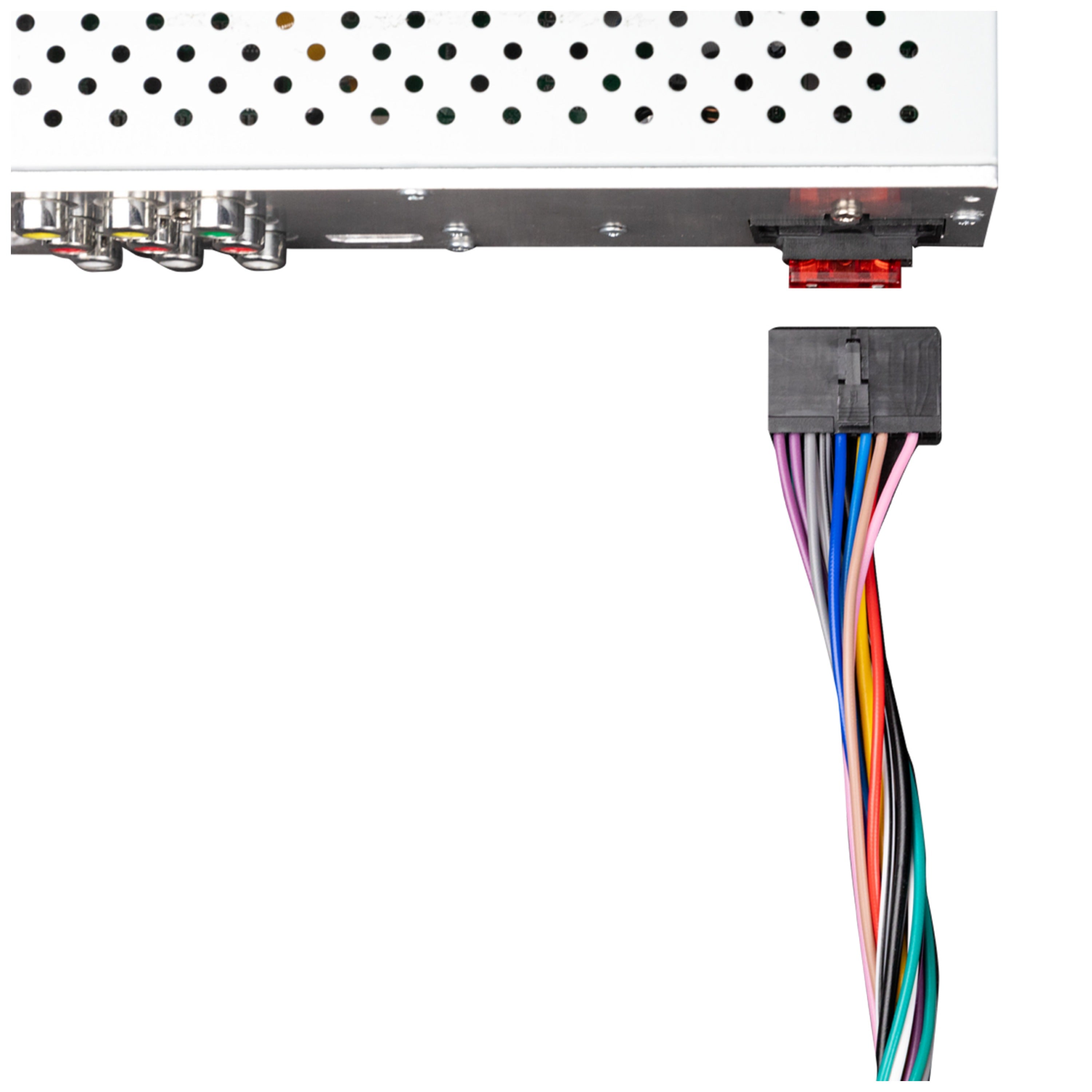 MB Quart RVM-10V1 10" Touchscreen RV Source Unit with AM/FM, Bluetooth, and Multi-Zone Audio Control.