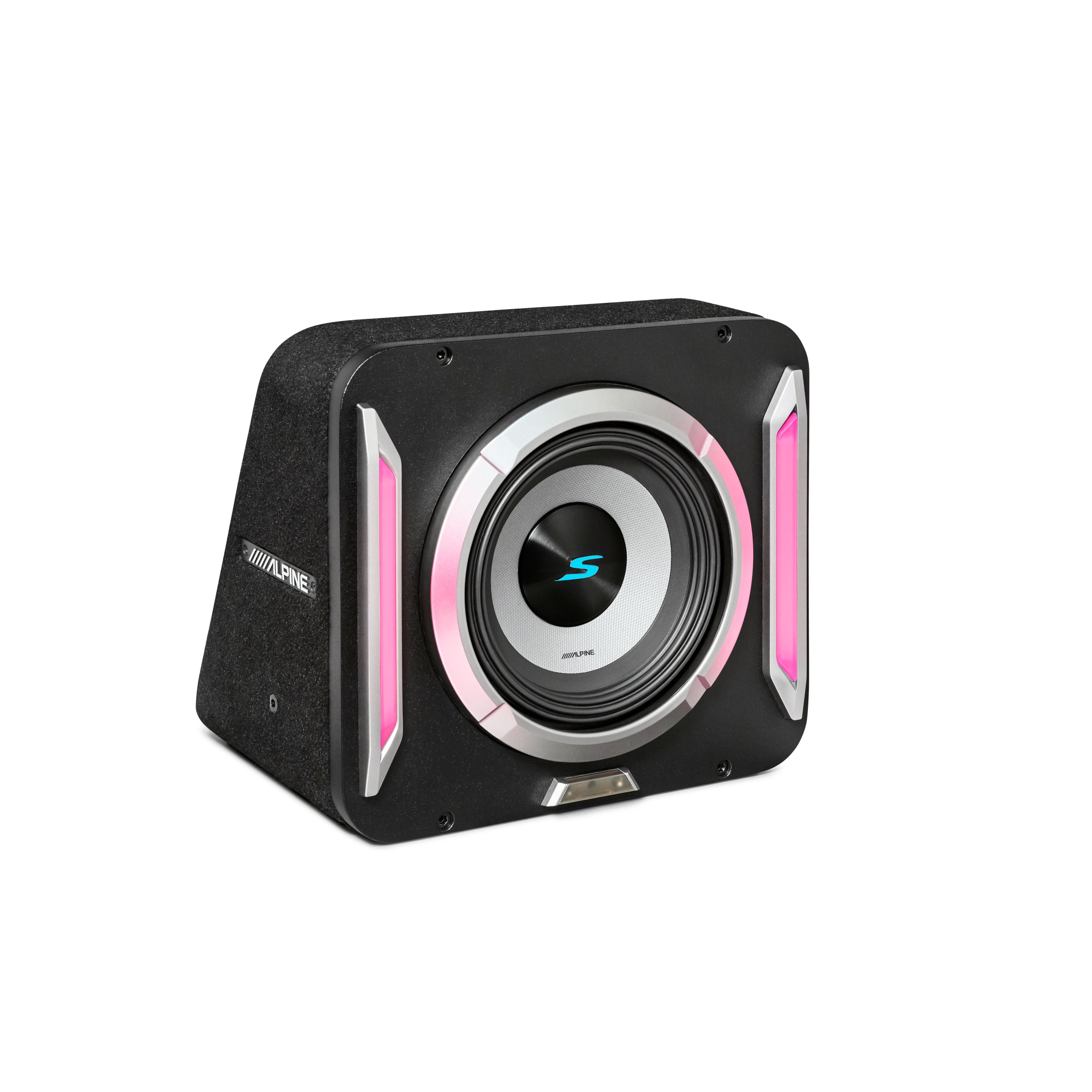 Alpine S2-SB8 8" PrismaLink S-Series Preloaded Subwoofer Wedge Enclosure