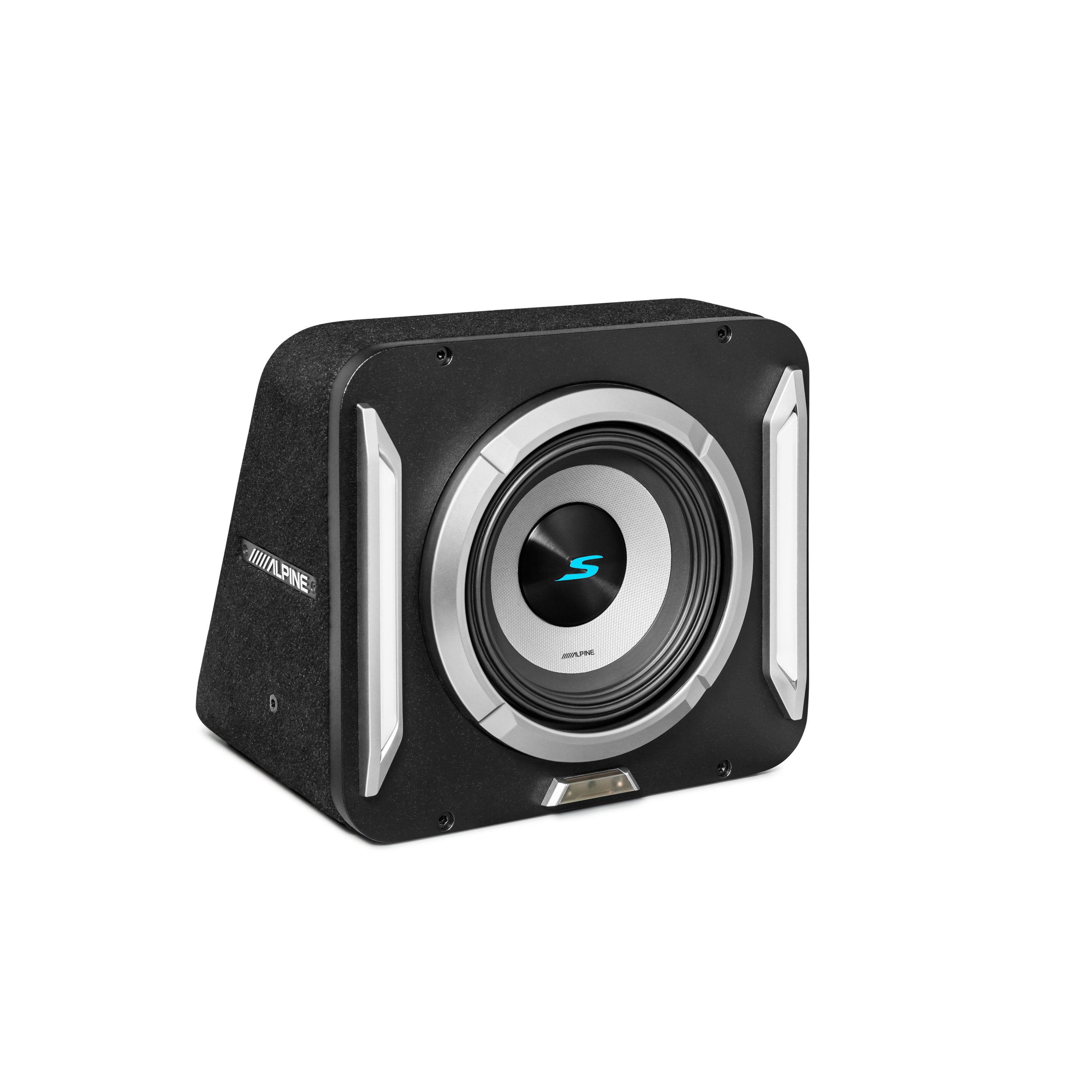 Alpine S2-SB8 8" PrismaLink S-Series Preloaded Subwoofer Wedge Enclosure