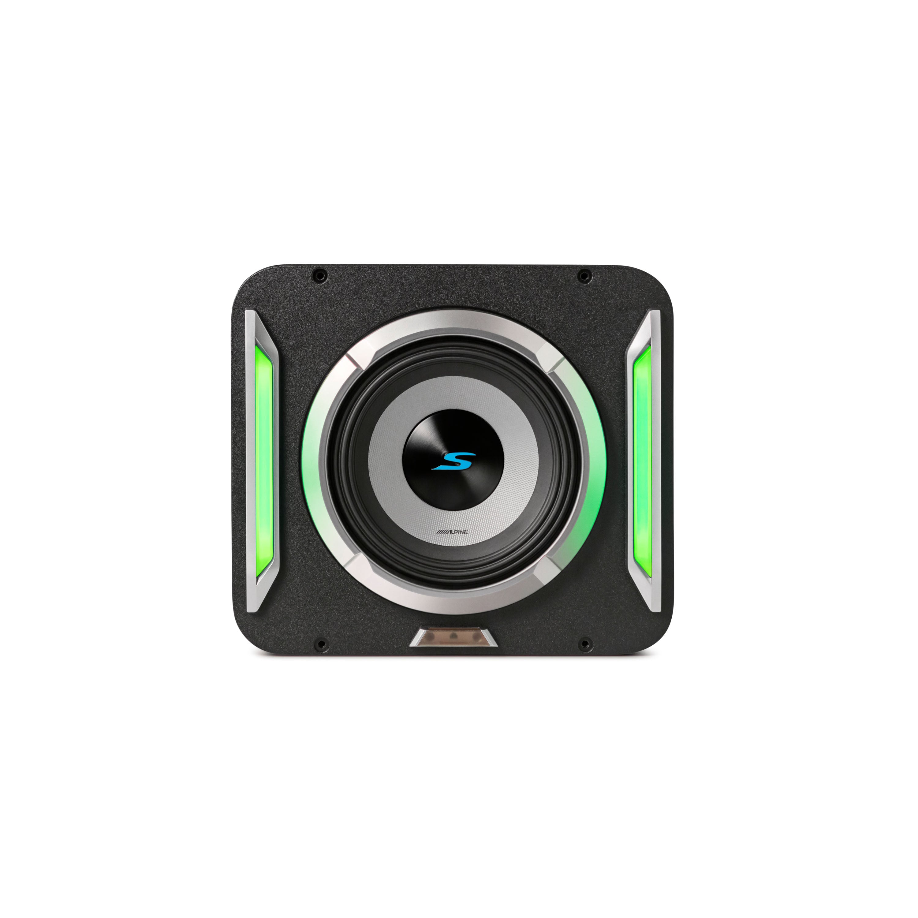 Alpine S2-SB8 8" PrismaLink S-Series Preloaded Subwoofer Wedge Enclosure